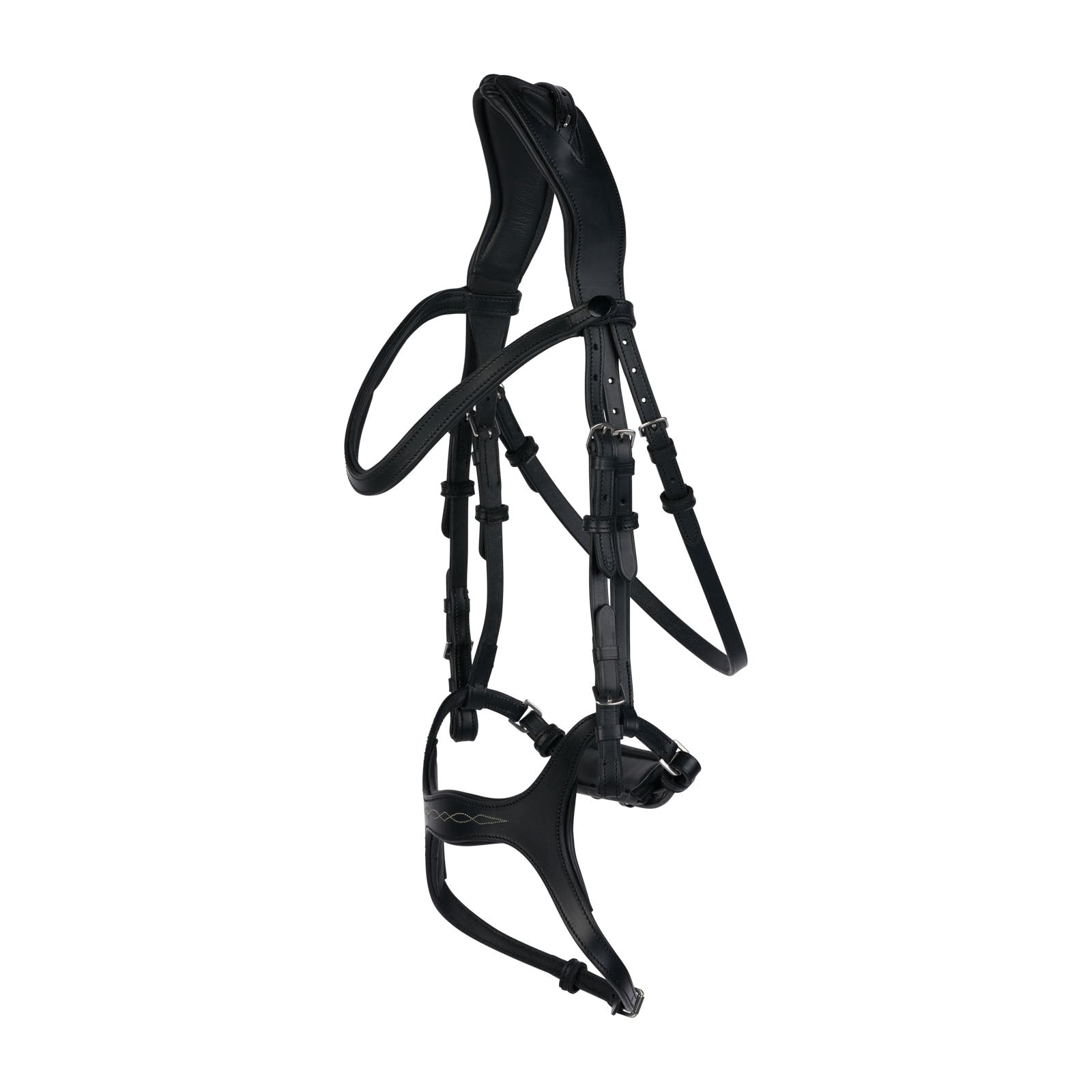 Horze Peckham Anatomic Bridle with Embroidery Bridles & Reins