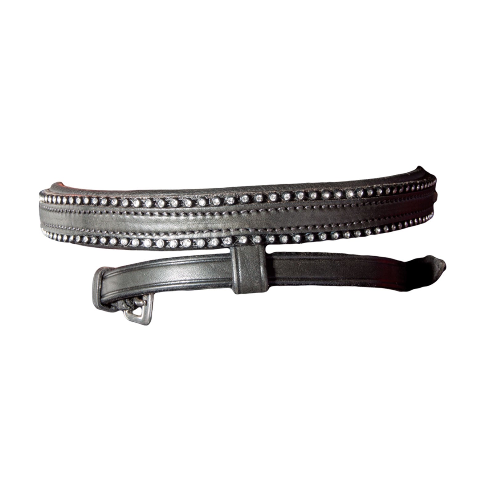 Karlslund kombinerad nosgrimma, små kristaller Träns & Tyglar