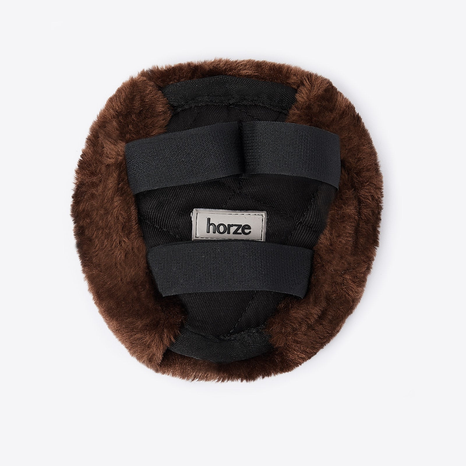 Horze Narvik Faux Fur Breast Plate Pad Bridles & Reins