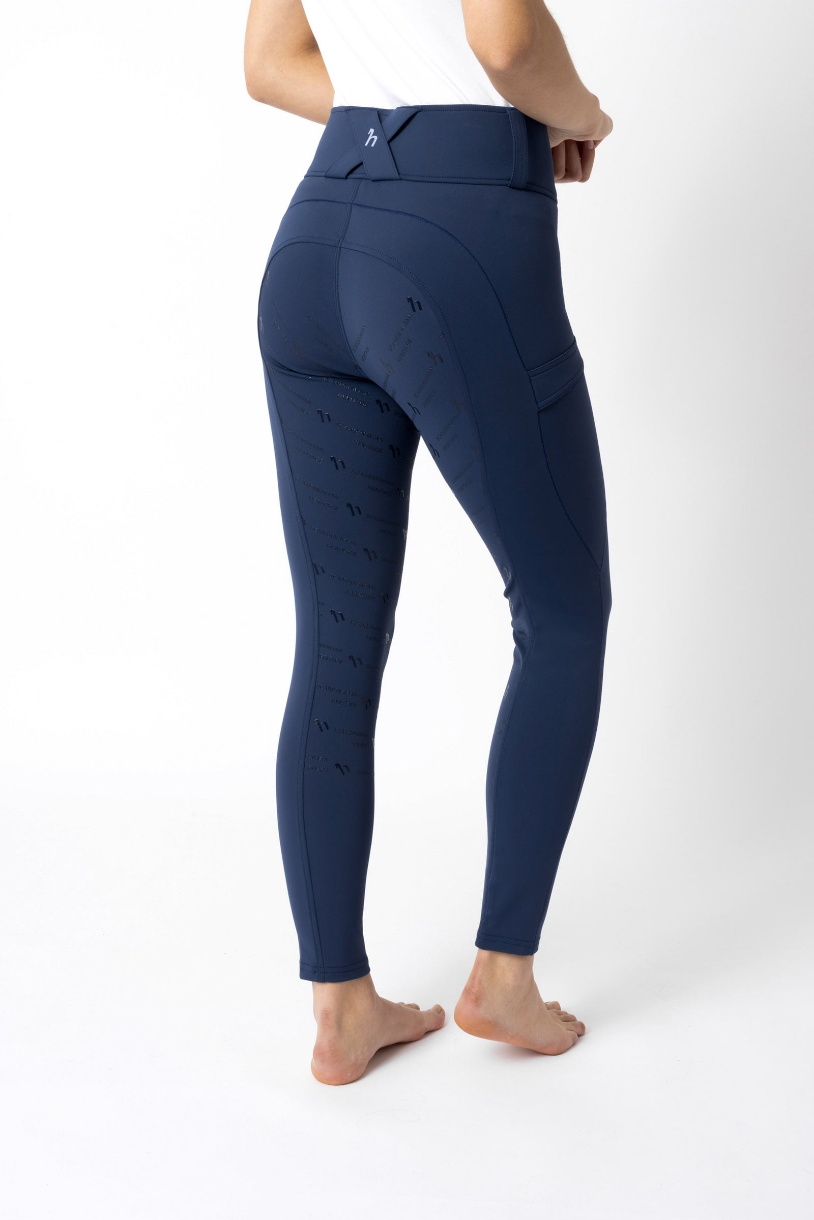 Horze Camille funktionella ridbyxor med helskodd, damstorlek Womens Breeches