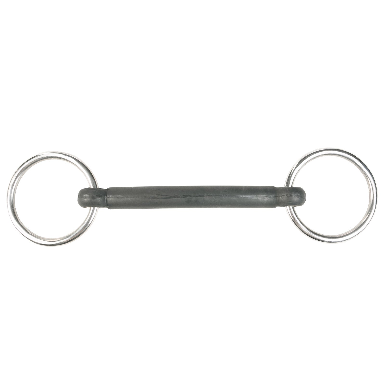 Horze Mullen Mouth Loose Ring Rubber Bit Horse Bits
