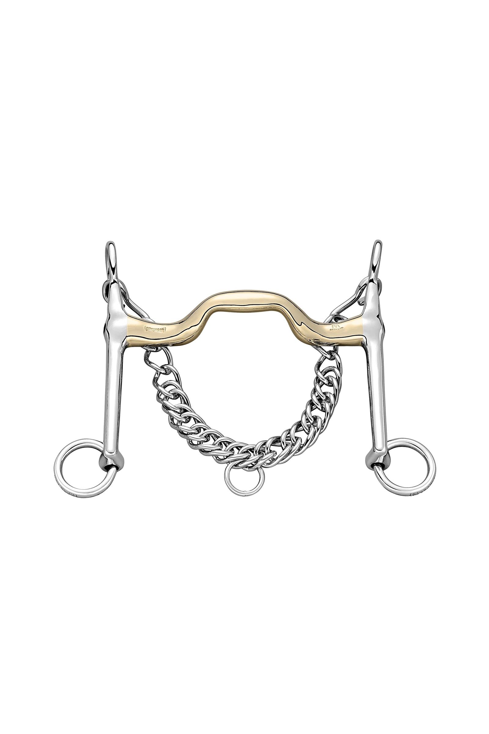 Sprenger KK dressyrkandar, rakt med tungfrihet, 18 mm, Sensogan Bett