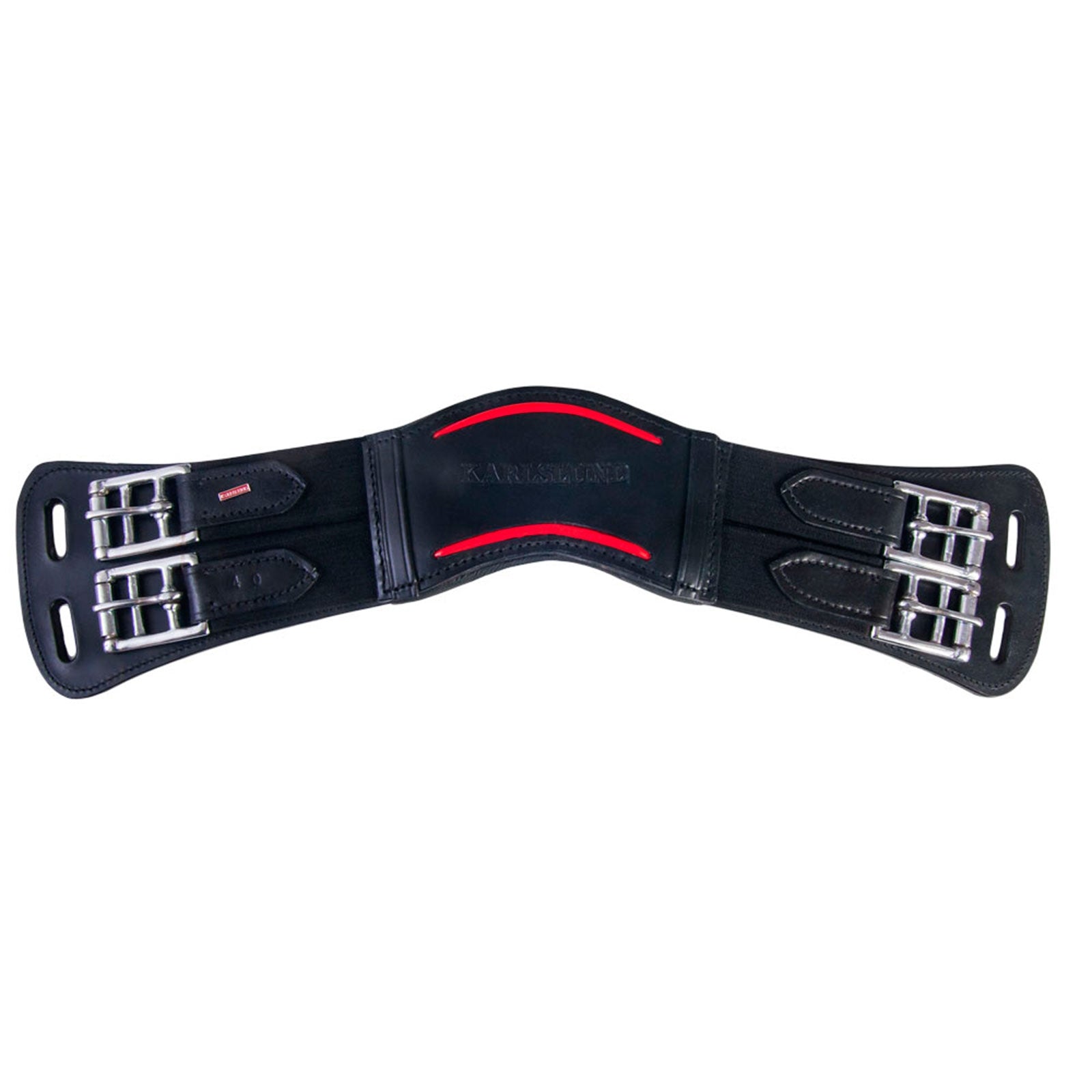 Karlslund Anatomical leather girth Saddles, Girths & Stirrups