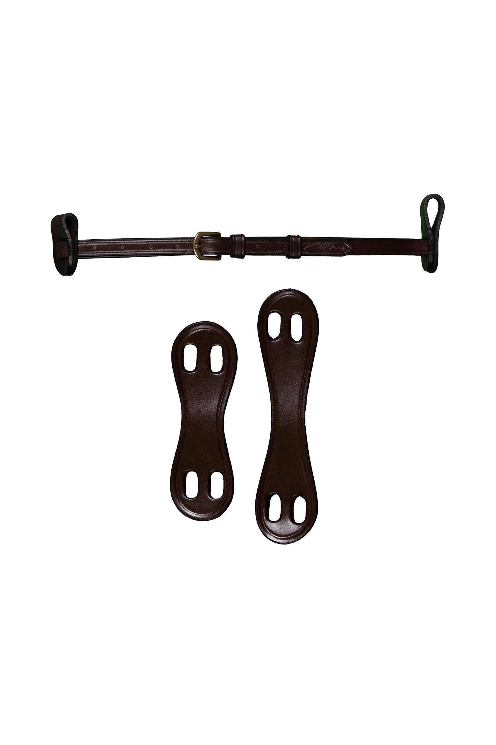 Dy'on D Collection aachenrem (13 mm) med 2 öglor Träns & Tyglar