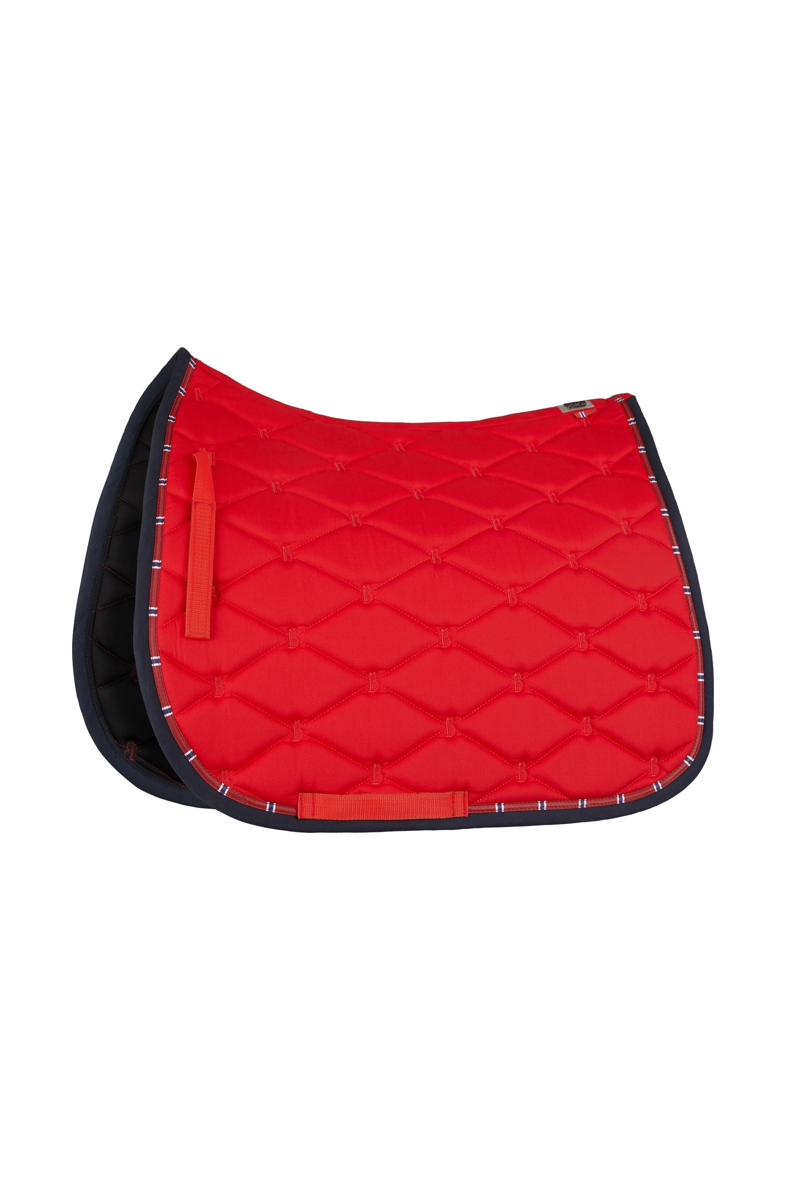 B Vertigo Amory All Purpose Saddle Pad with Monogram Embroidery Saddle Pads