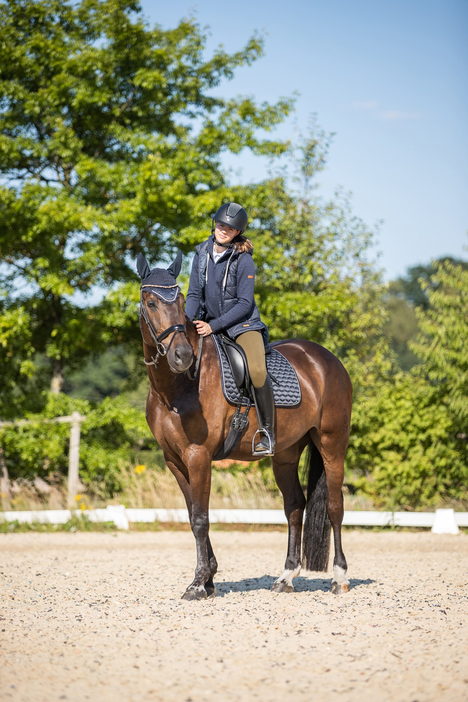 Horze Sandnes Dressage Saddle Pad Saddle Pads