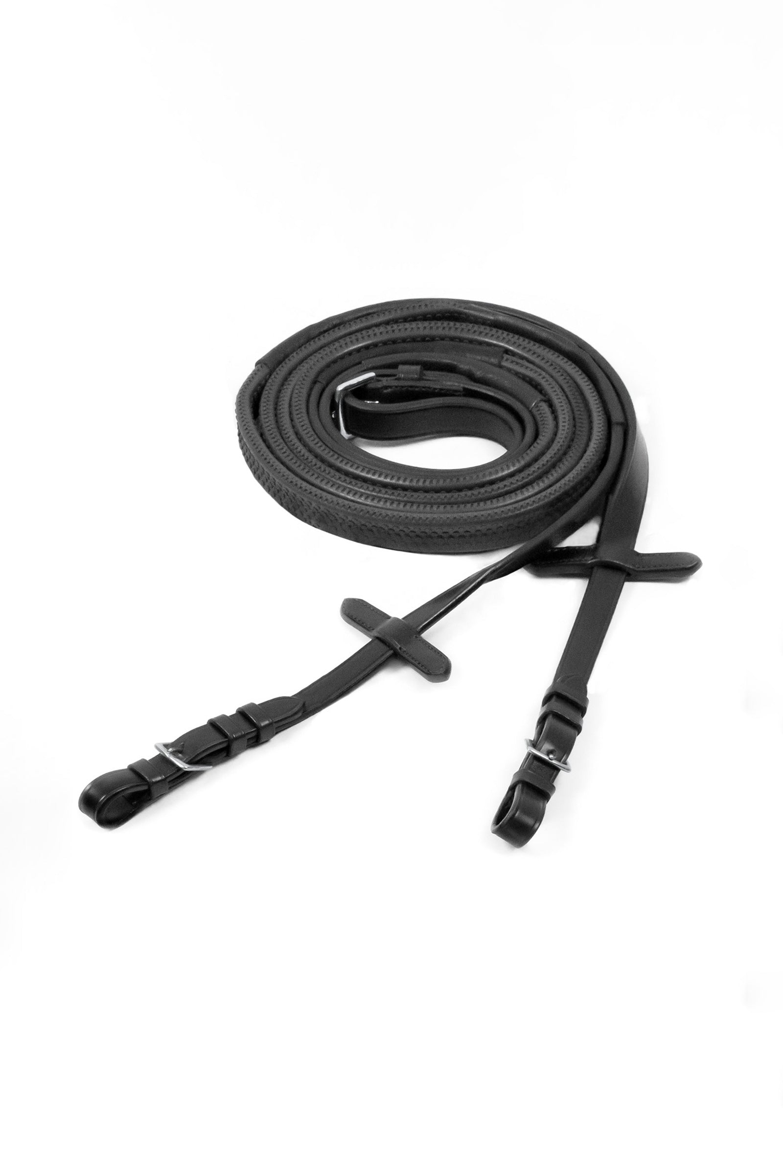 Schockemöhle Sports gummityglar med spännen Träns & Tyglar