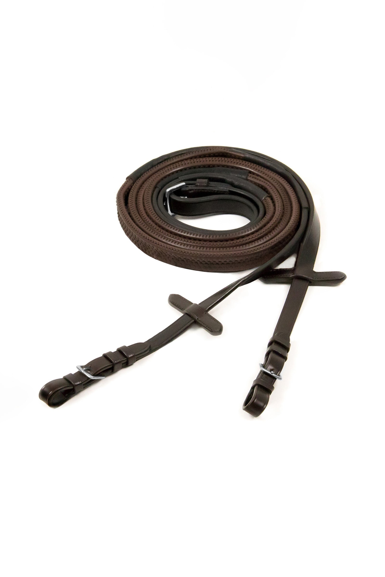 Schockemöhle Sports gummityglar med spännen Träns & Tyglar