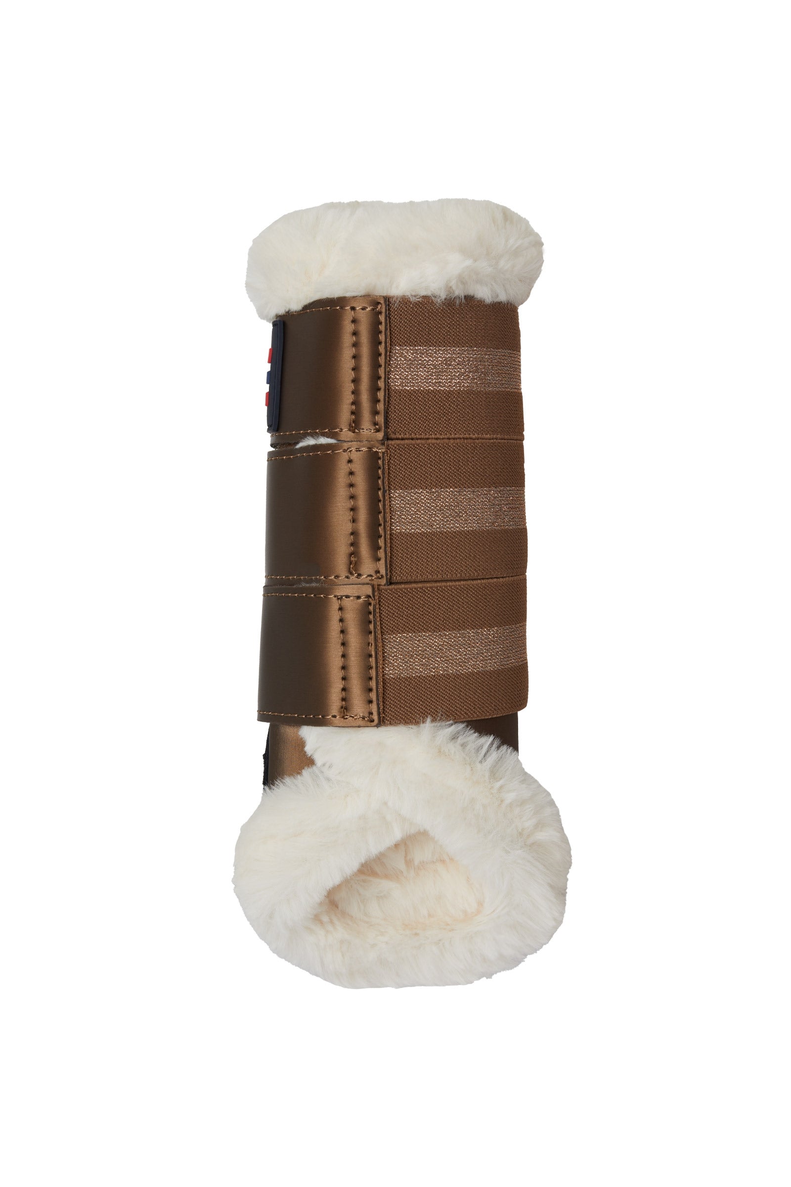 B Vertigo Drew Brushing Boots wit Faux Fur Lining Leg Protection & Hoof Protection for Horses