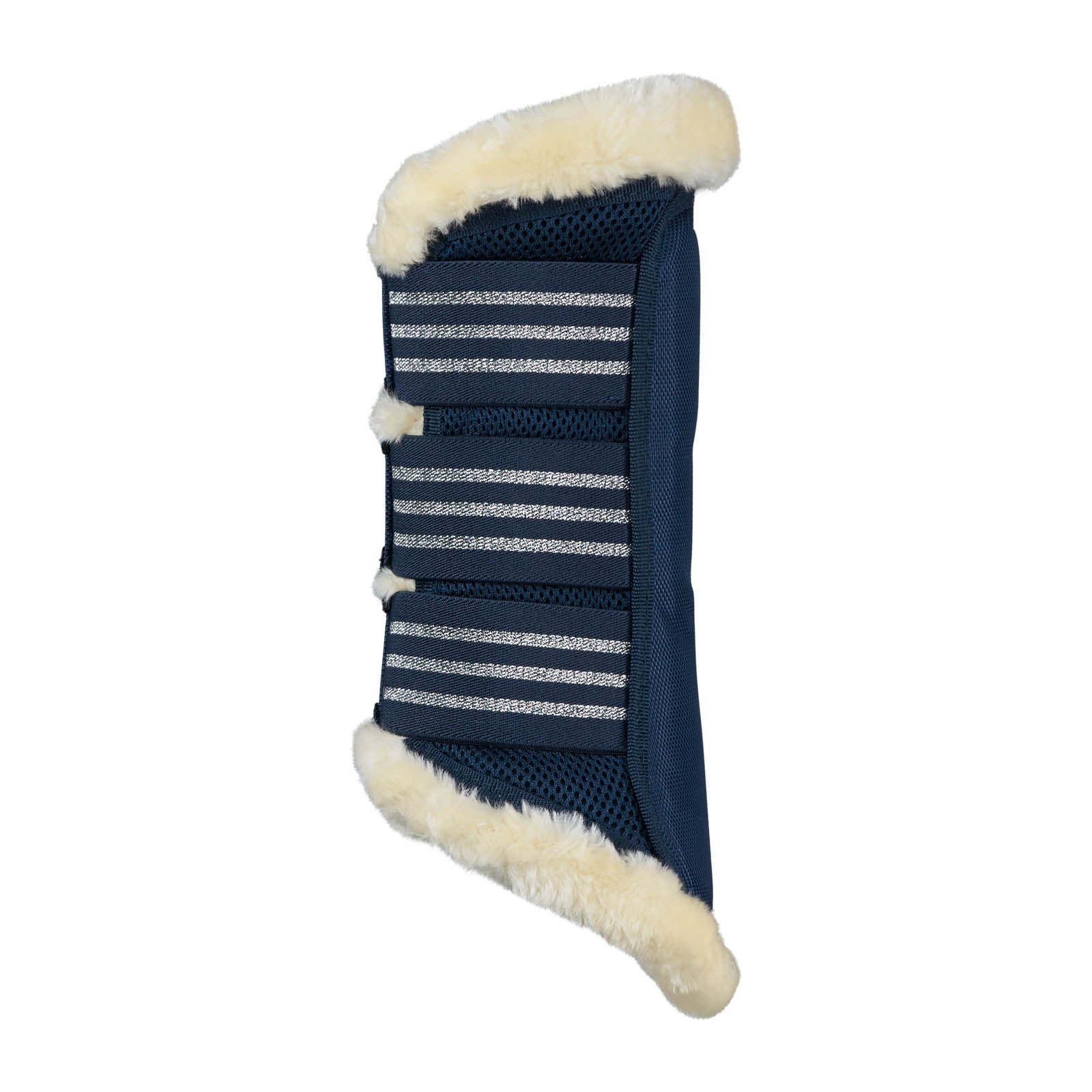 Horze Lincoln Brushing Boots with Fur Leg Protection & Hoof Protection for Horses
