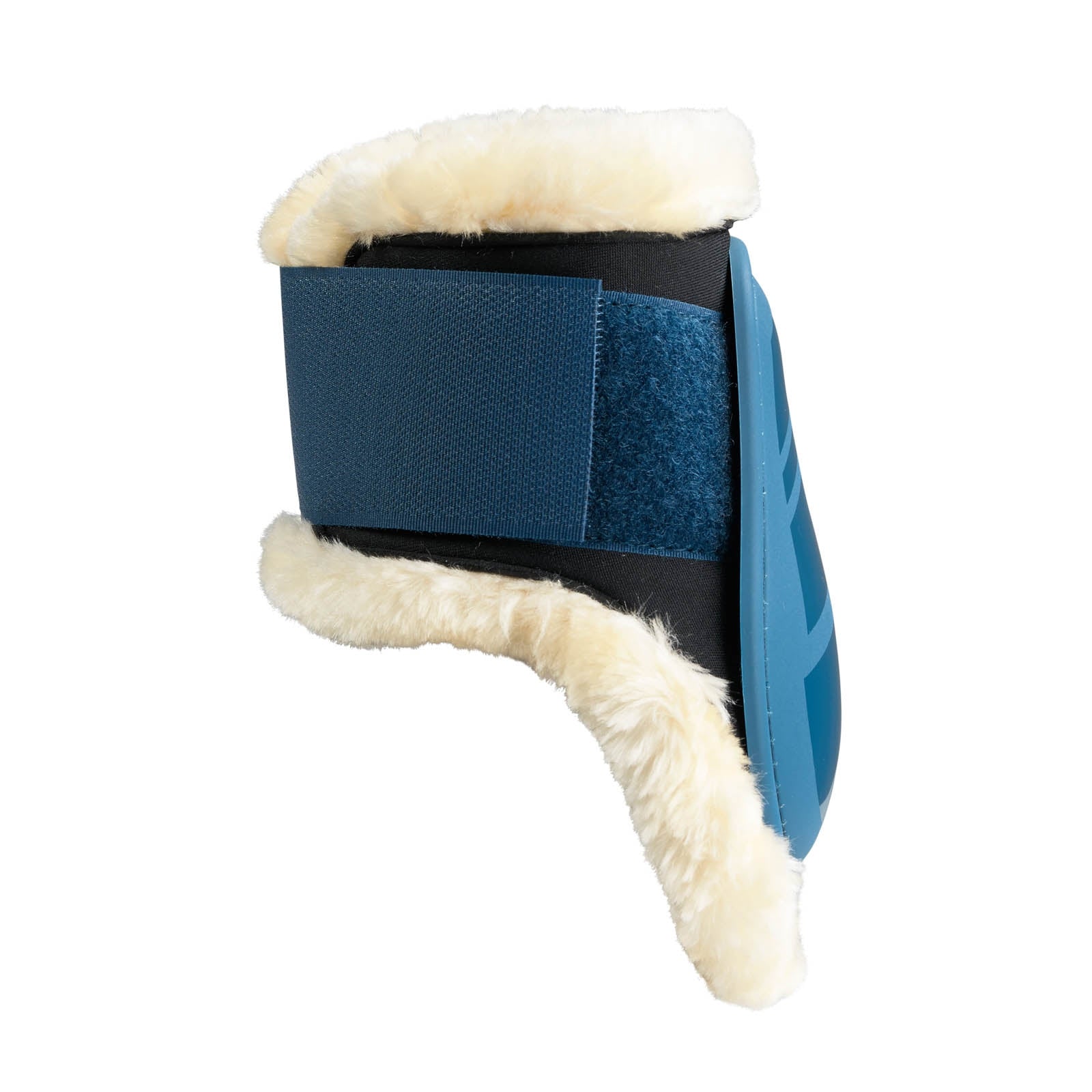 Horze Caliber Fetlock Boots with Faux Fur Lining Leg Protection & Hoof Protection for Horses