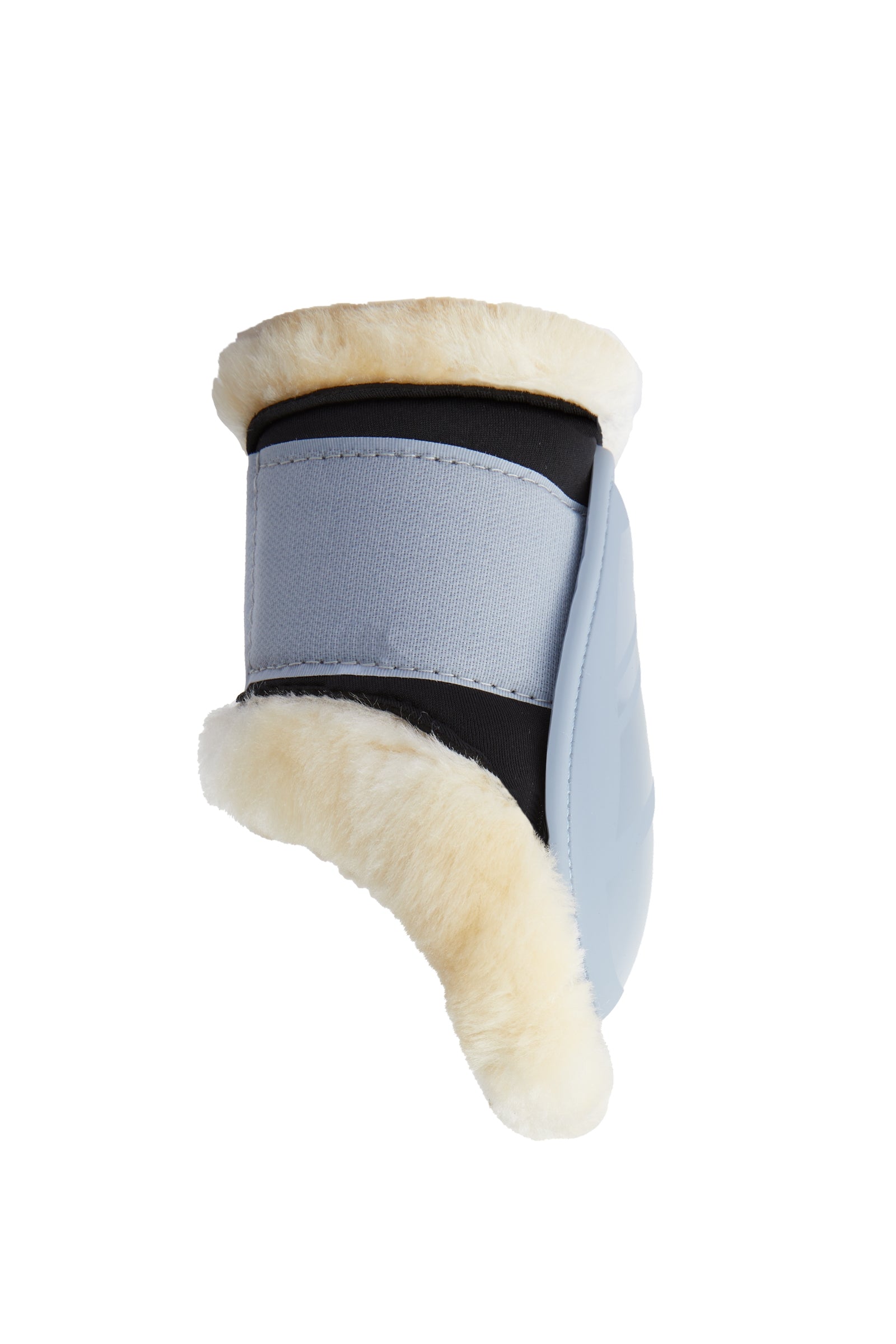 Horze Caliber Fetlock Boots with Faux Fur Lining Leg Protection & Hoof Protection for Horses