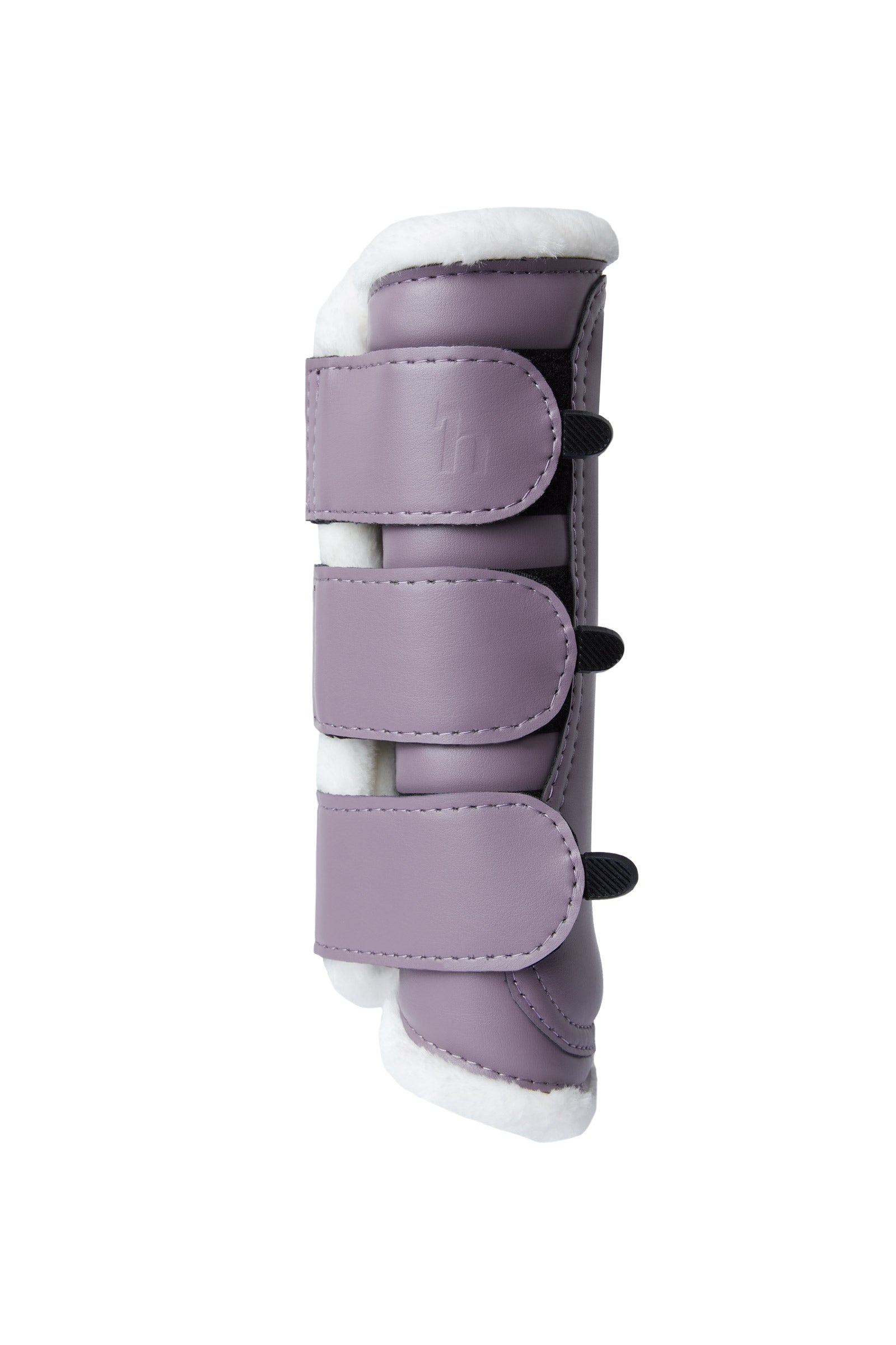 Horze Ghent Brushing Boots with Faux Fur Leg Protection & Hoof Protection for Horses