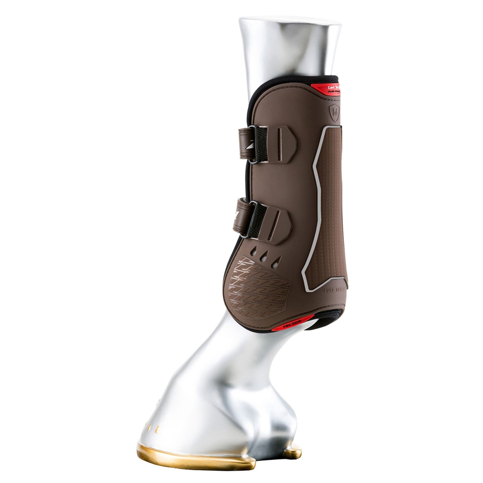 Zandona Carbon Air Tendon Boots with Hook and Loop Closure Leg Protection & Hoof Protection for Horses