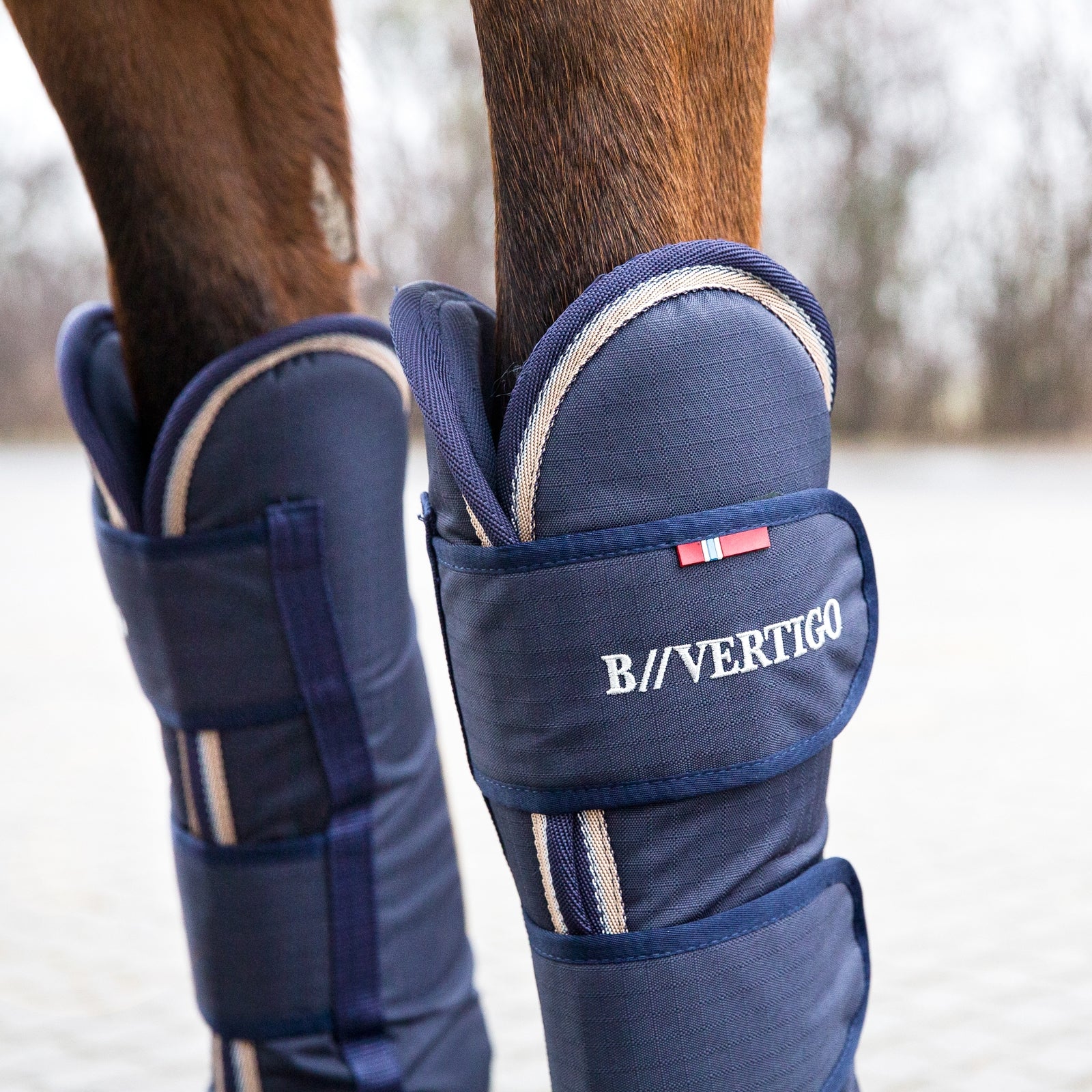 B Vertigo Bristol Travel Boots Leg Protection & Hoof Protection for Horses