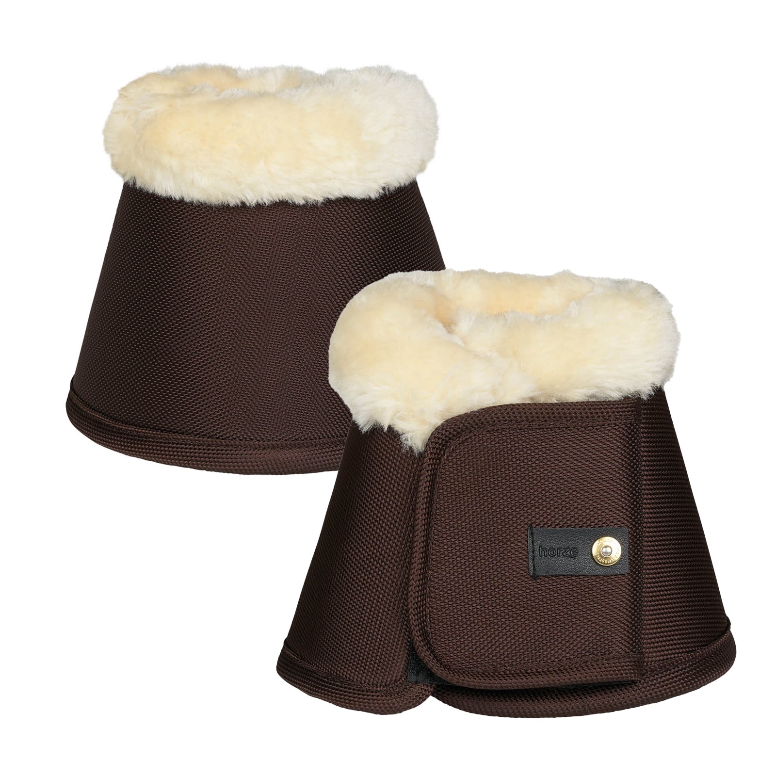 Horze Lincoln klockboots med fuskpäls Leg Protection & Hoof Protection for Horses