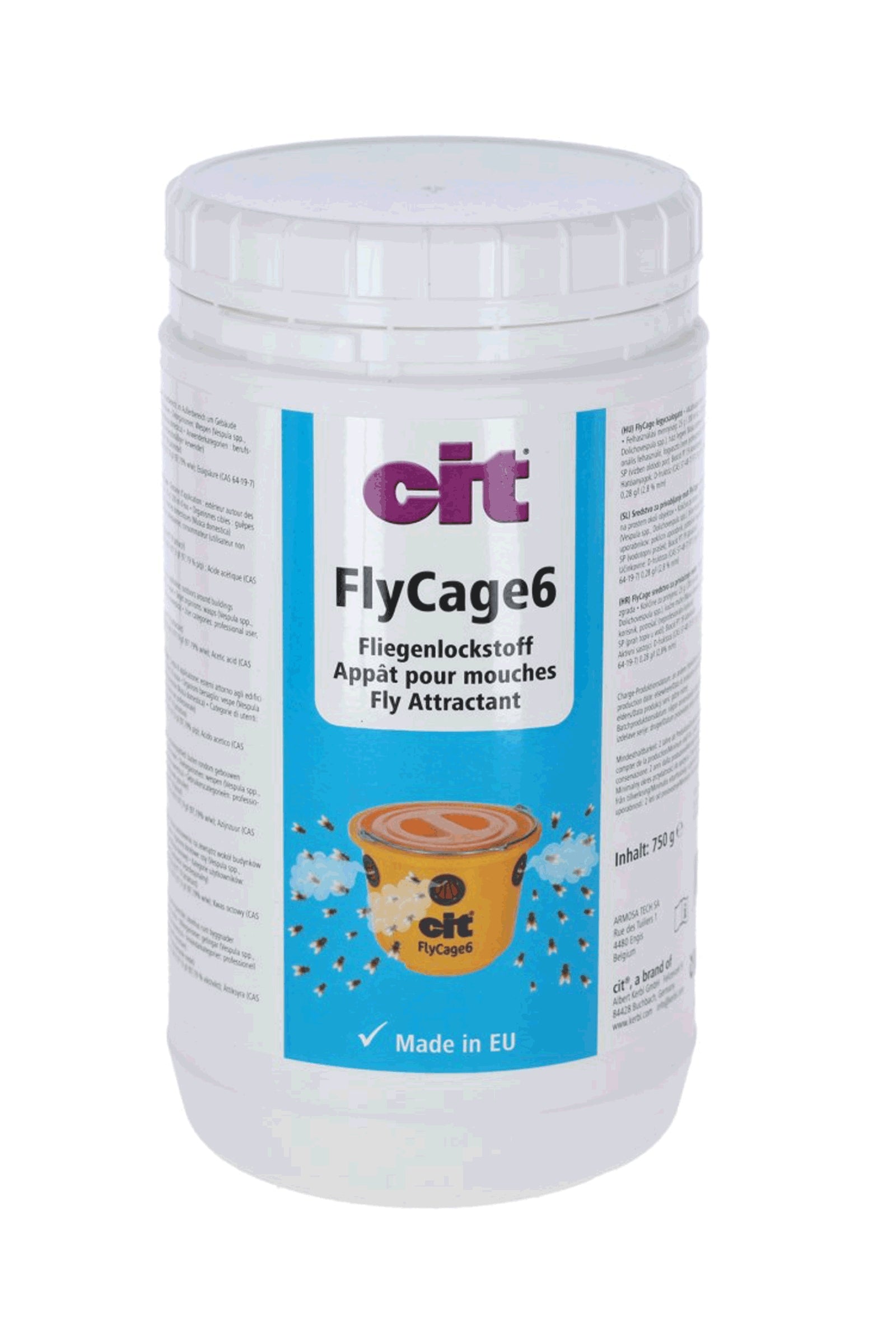 Kerbl Cit flugattraktant FlyCage 6, 750 g Flugskydd