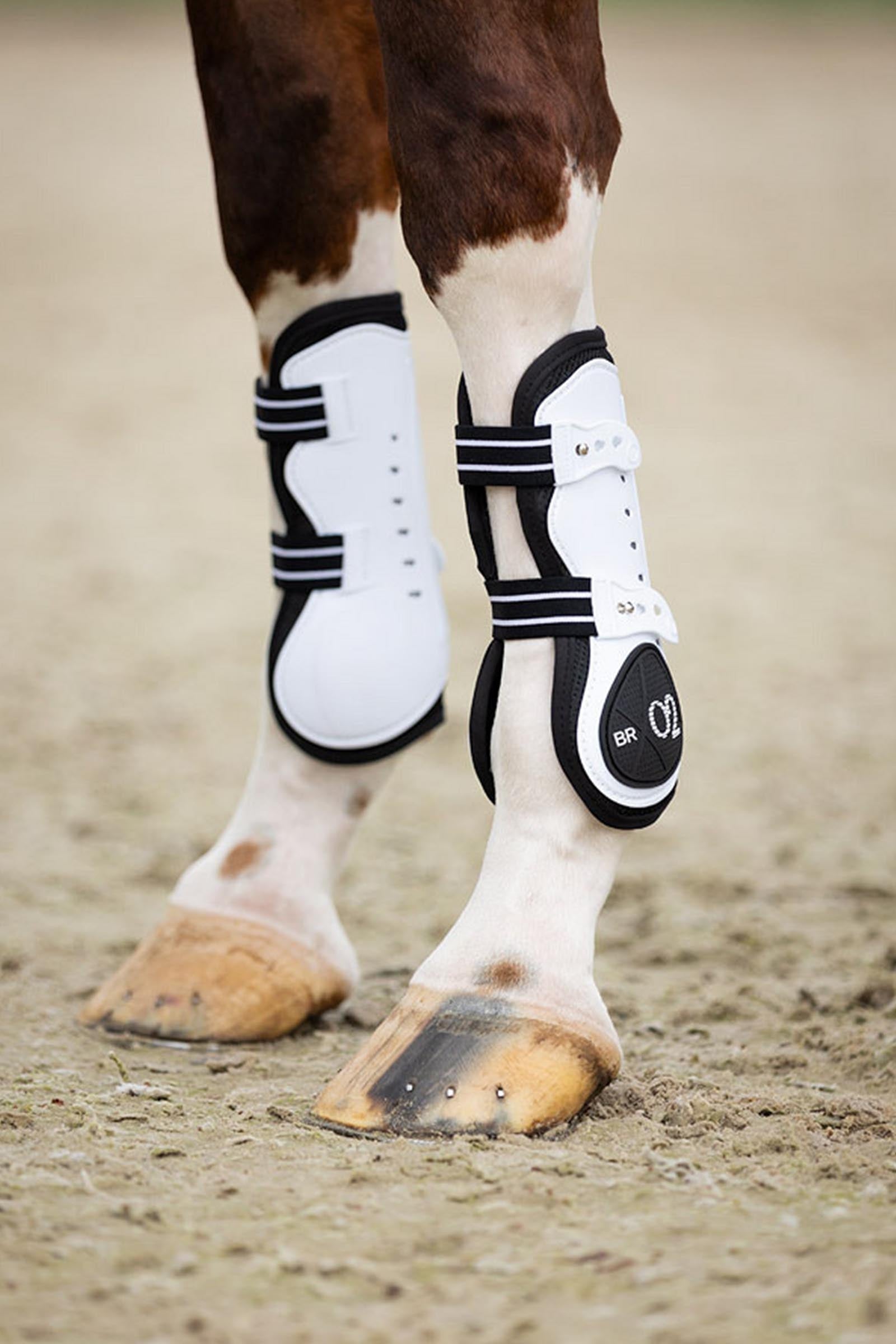BR XO2 Tendon Boots Leg Protection & Hoof Protection for Horses