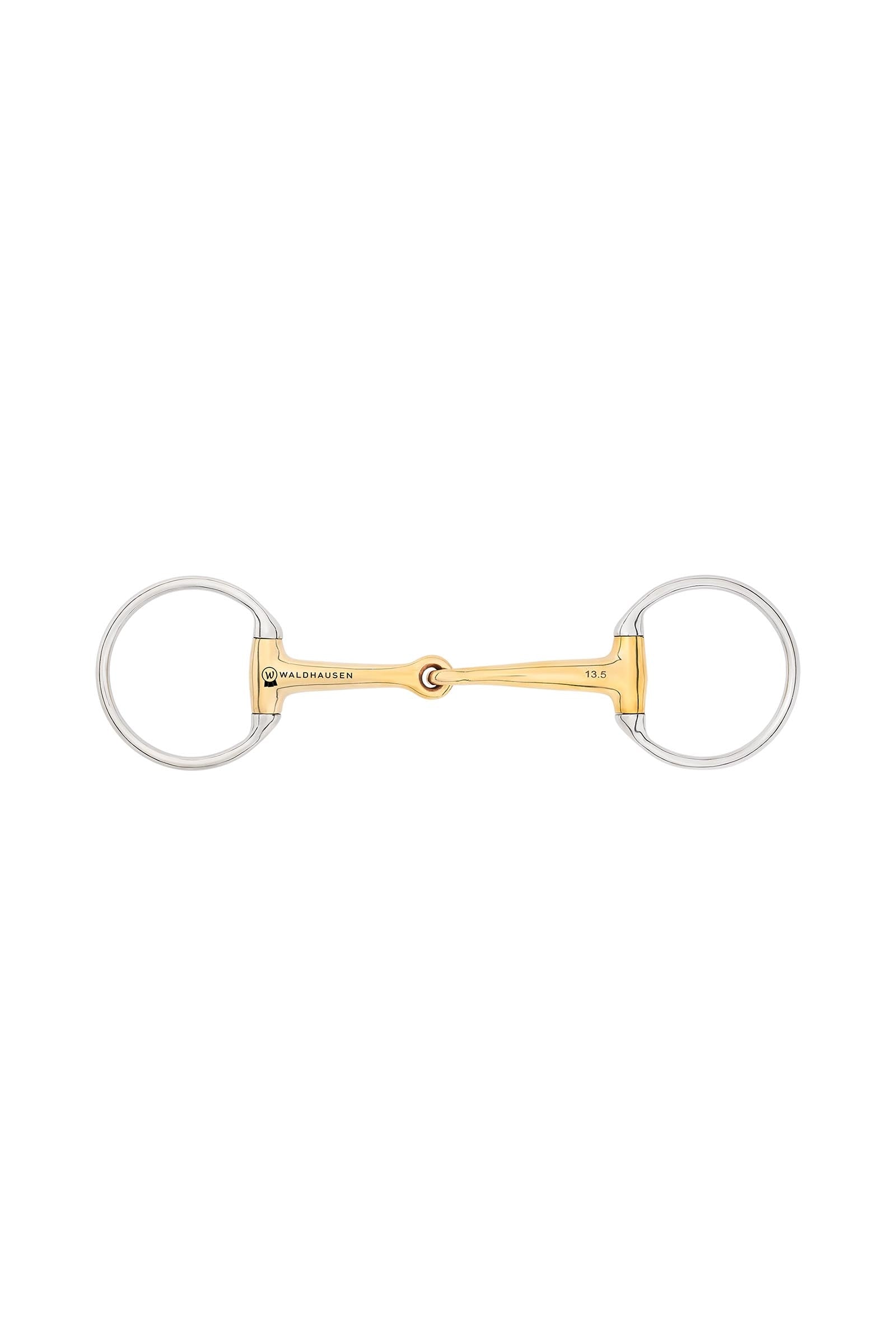 Waldhausen Cyprium Eggbutt Bit, Single Jt., 14 mm Horse Bits