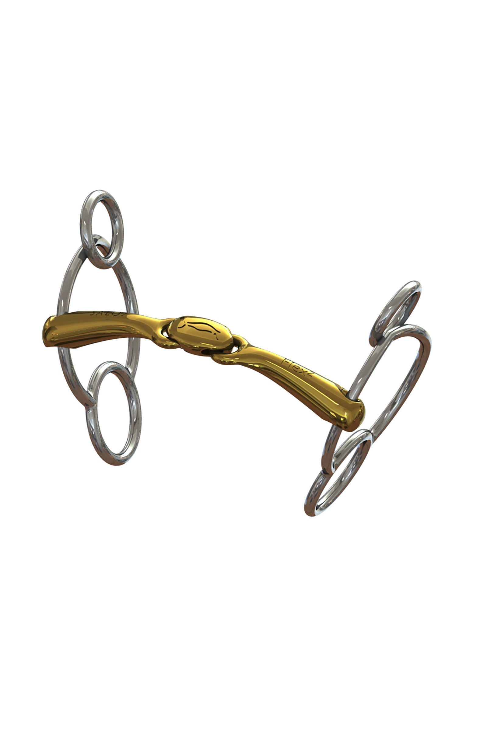 Neue Schule Bits NS Bits Turtle Top with Flex 16mm Universal Horse Bits