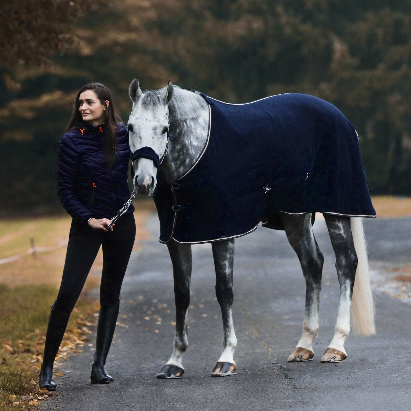 Horze Kiel Halter with Fleece Halters & Leads