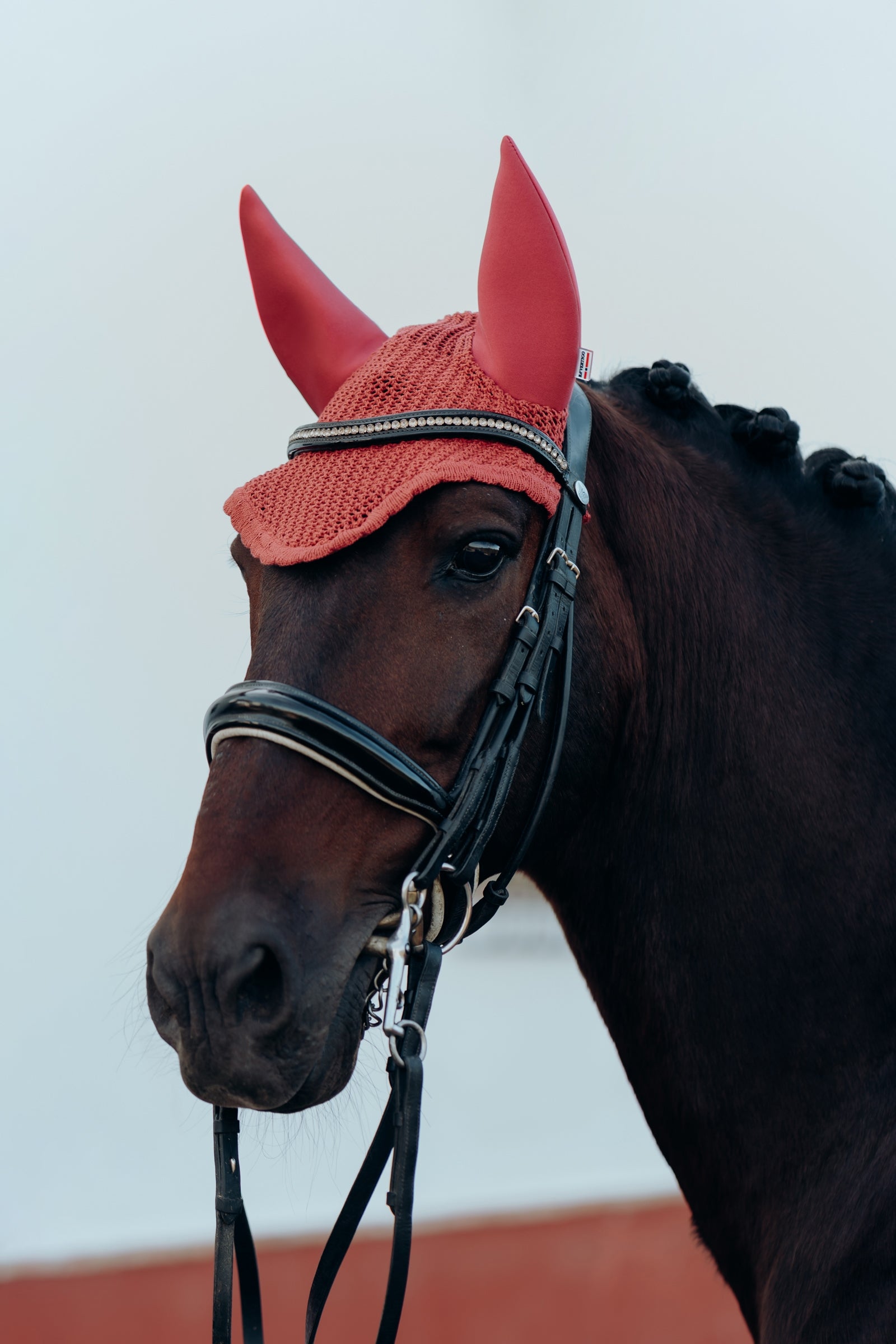 B Vertigo Laurel Ear Net Saddle Pads