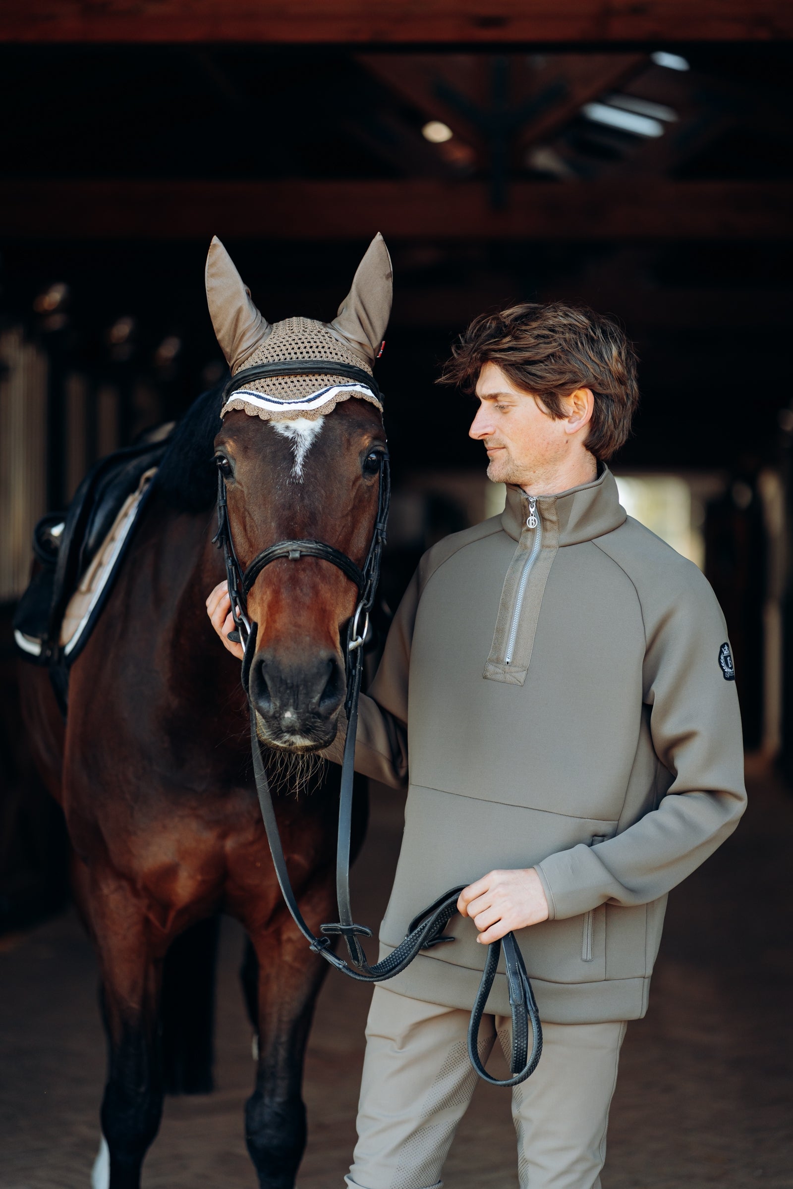 B Vertigo Cameron Ear Net Saddle Pads