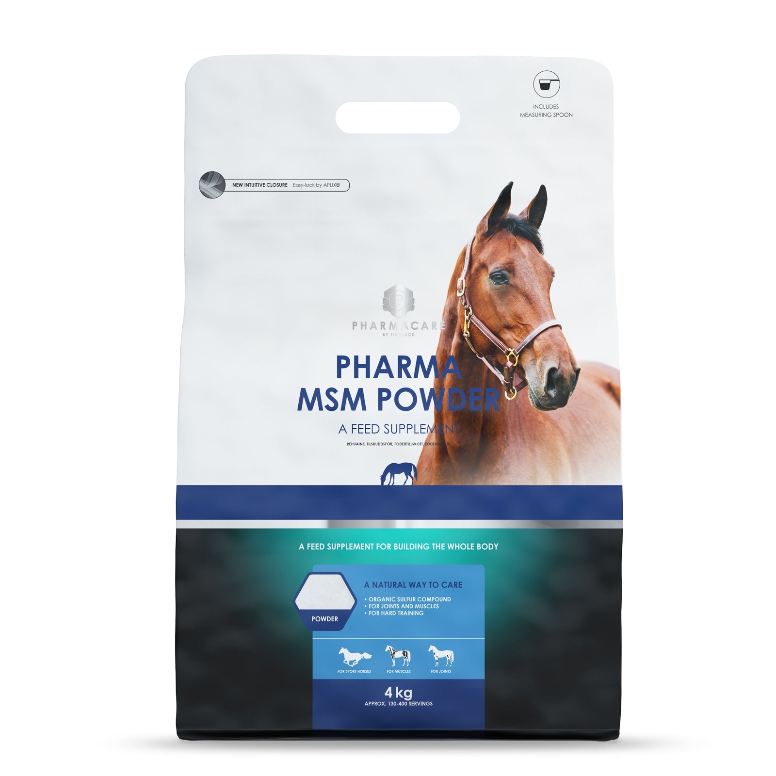 Pharmacare Pharma MSM Powder, 4 kg Horse Feed & Nutrition