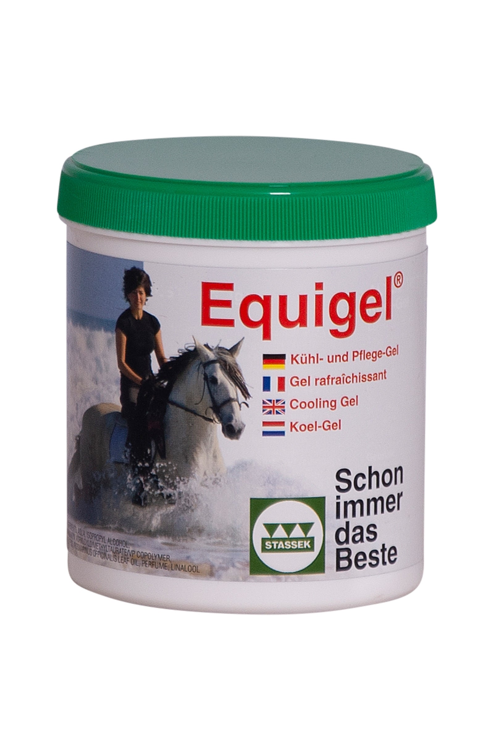 Stassek Equigel Kylande och lugnande , 1000 ml Hälsovård