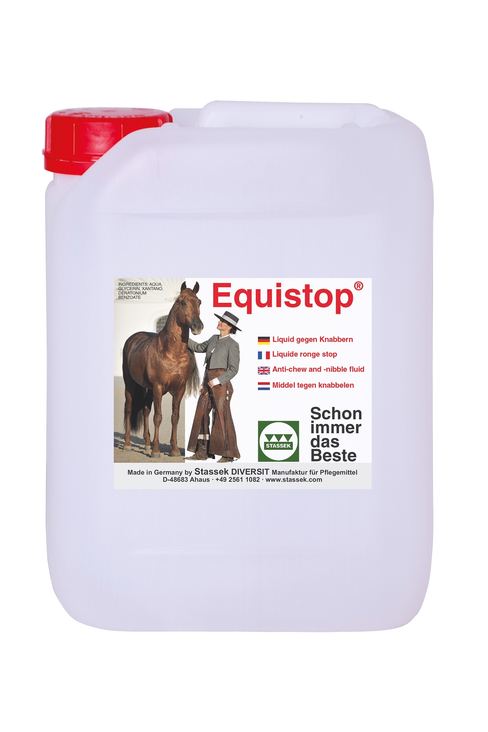 Stassek Equistop Anti-nibble, 5 liter Stallutrustning