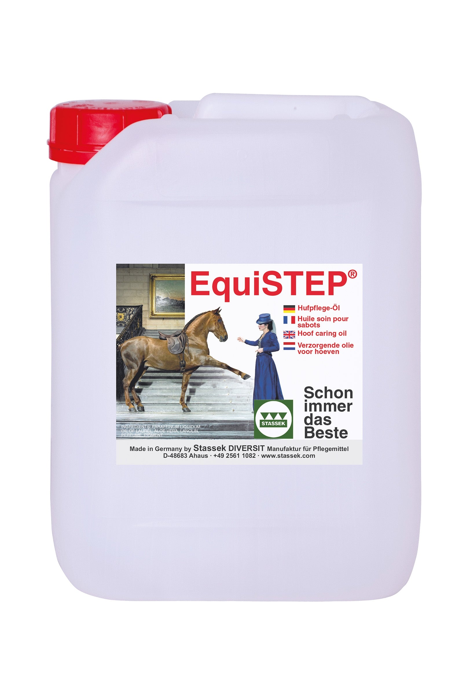 Stassek EquiSTEP Hovolja, refilldunk, 2.5 liter Hälsovård