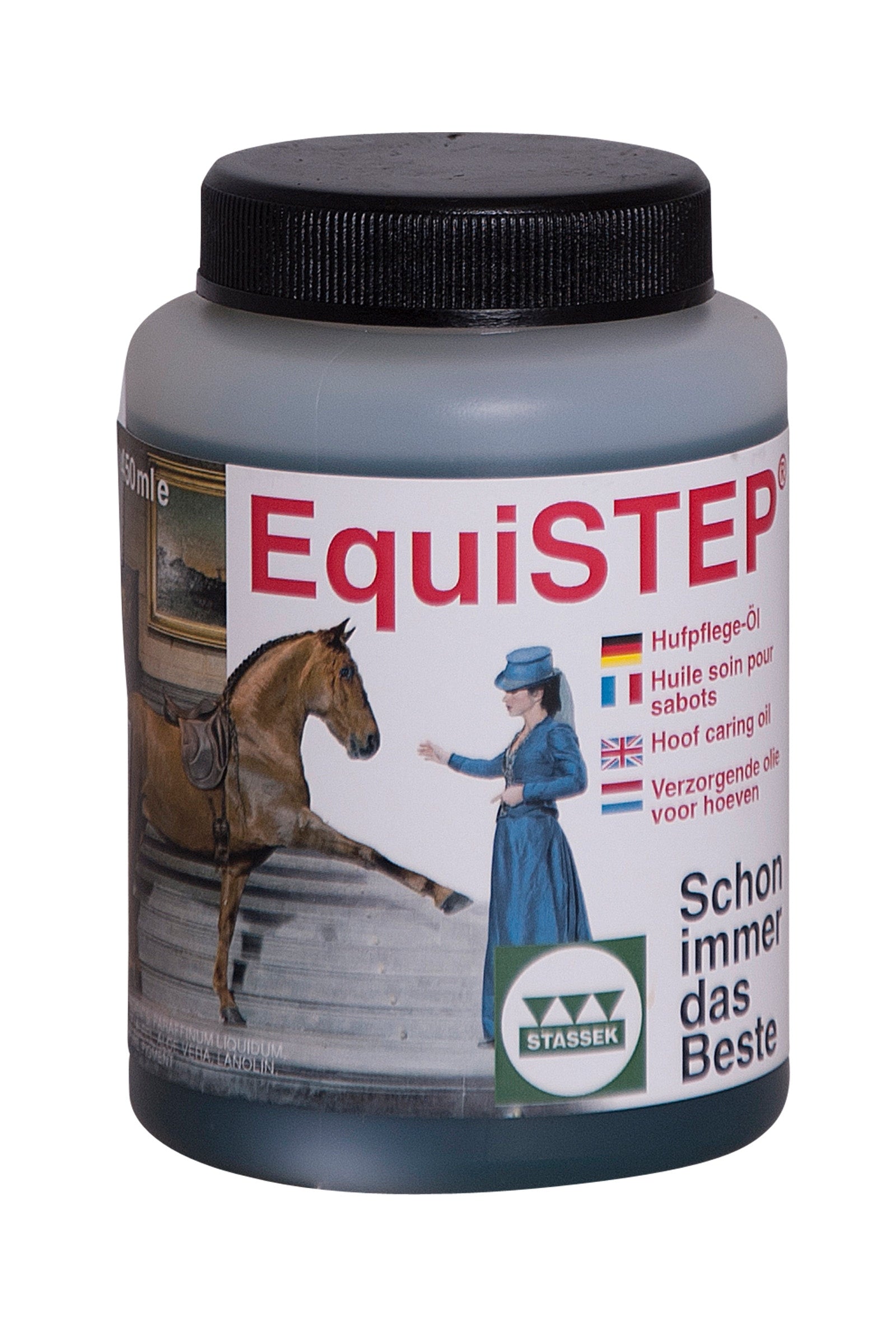 Stassek Equistep hovolja, refillflaska (utan pensel), 450 ml Hälsovård
