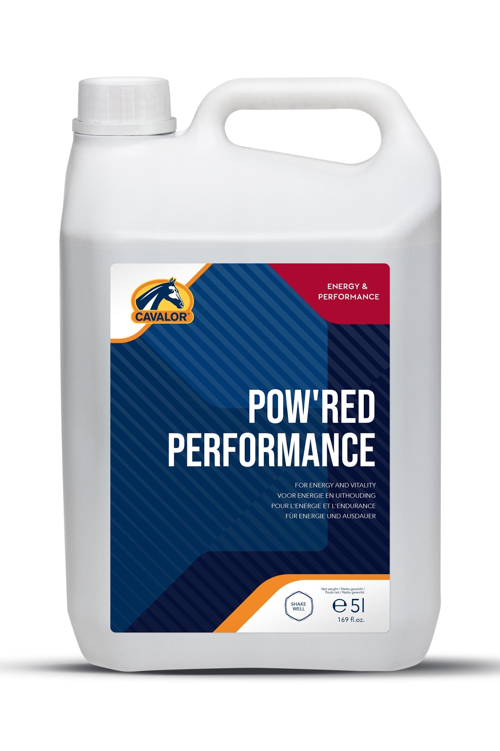 Cavalor Pow'Red Performance, energi och uthållighet, 5 L Horse Feed & Nutrition