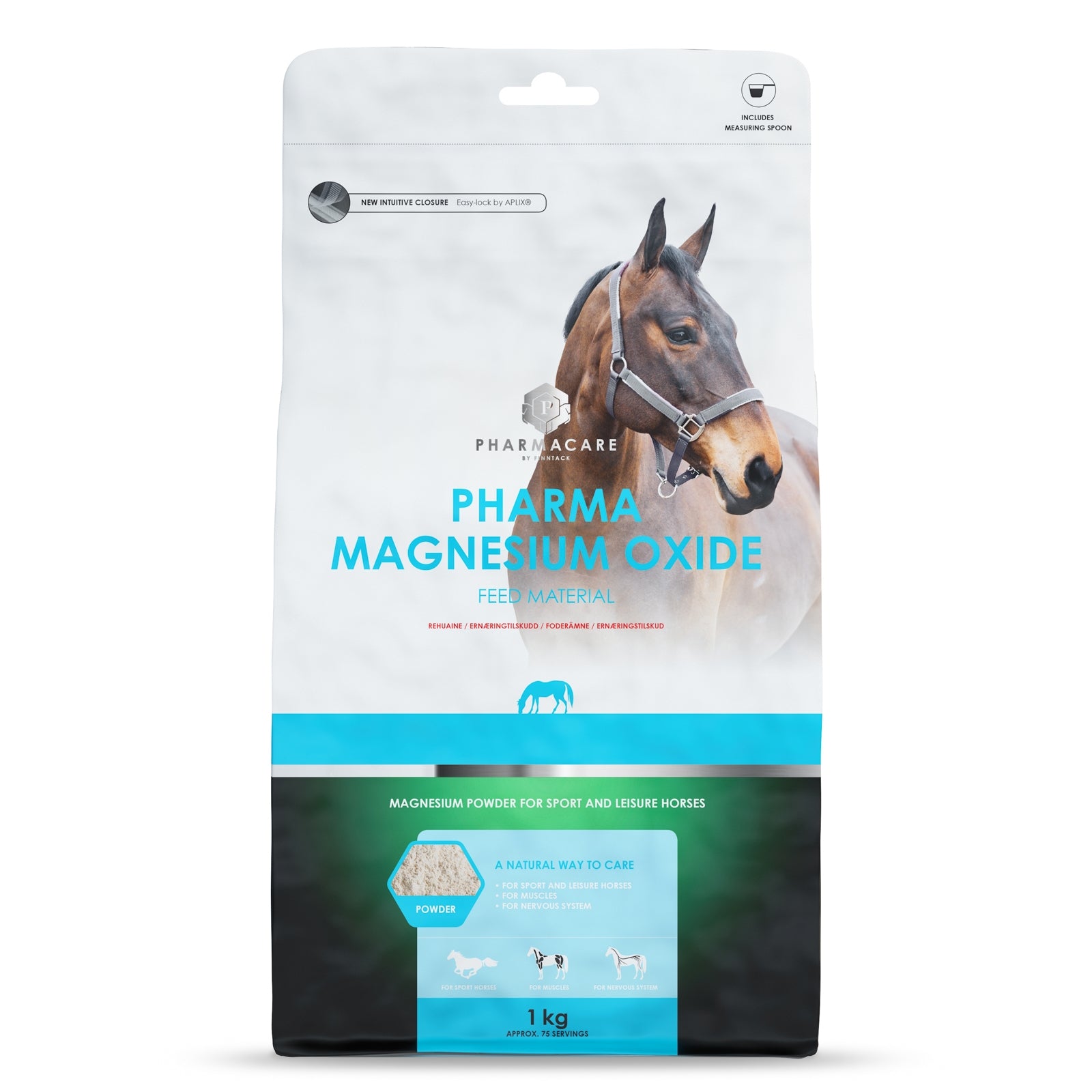 Pharmacare Pharma Magnesium Oxide, 1 kg Horse Feed & Nutrition