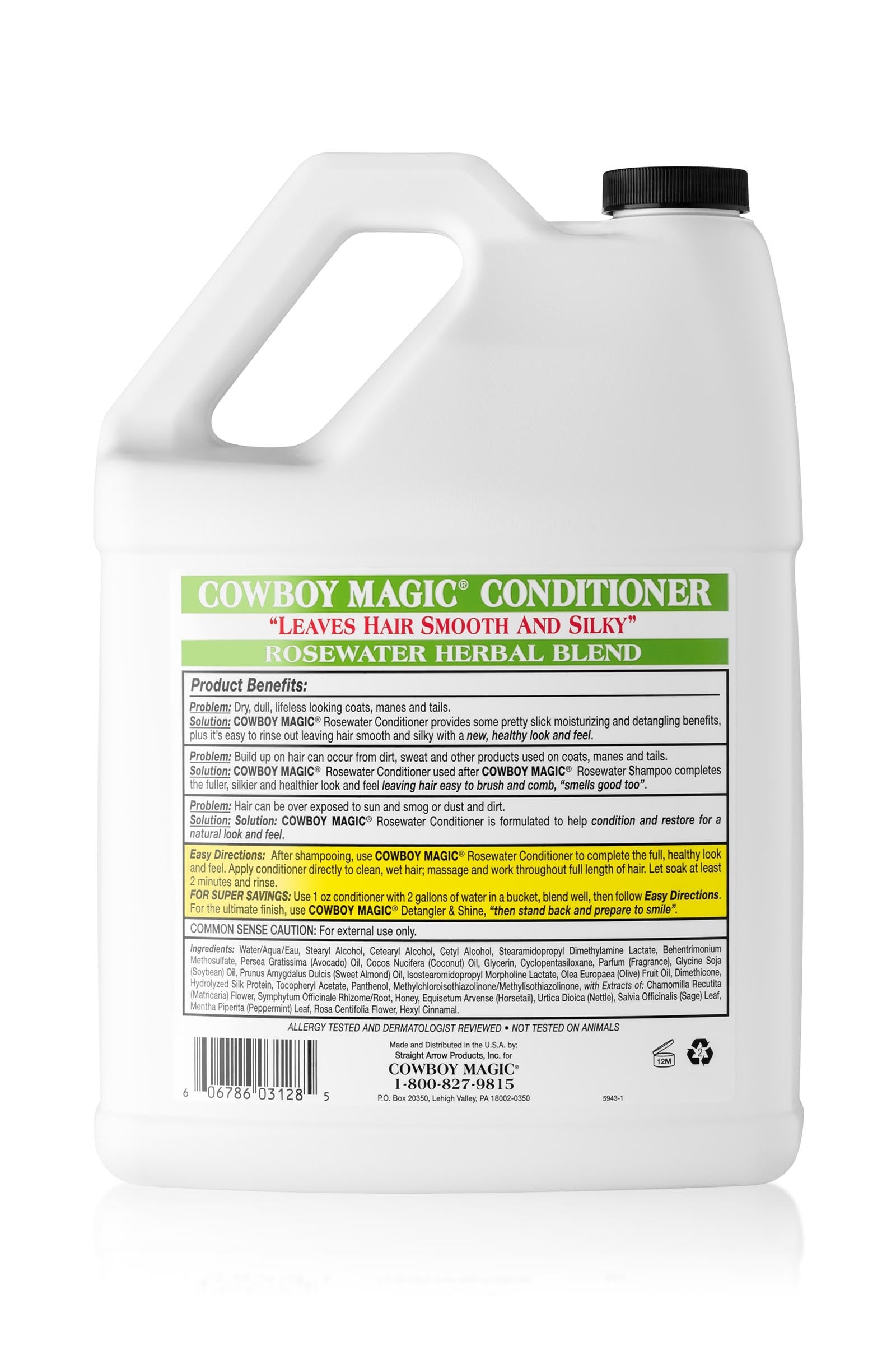 Cowboy Magic Rosewater Conditioner 3785 mL Horse Health Care