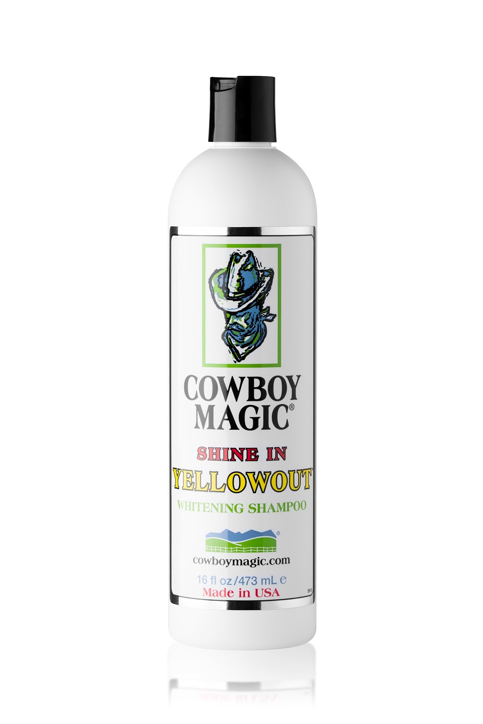 Cowboy Magic Shine In Yellowout™ Shampoo 473 mL Horse Health Care