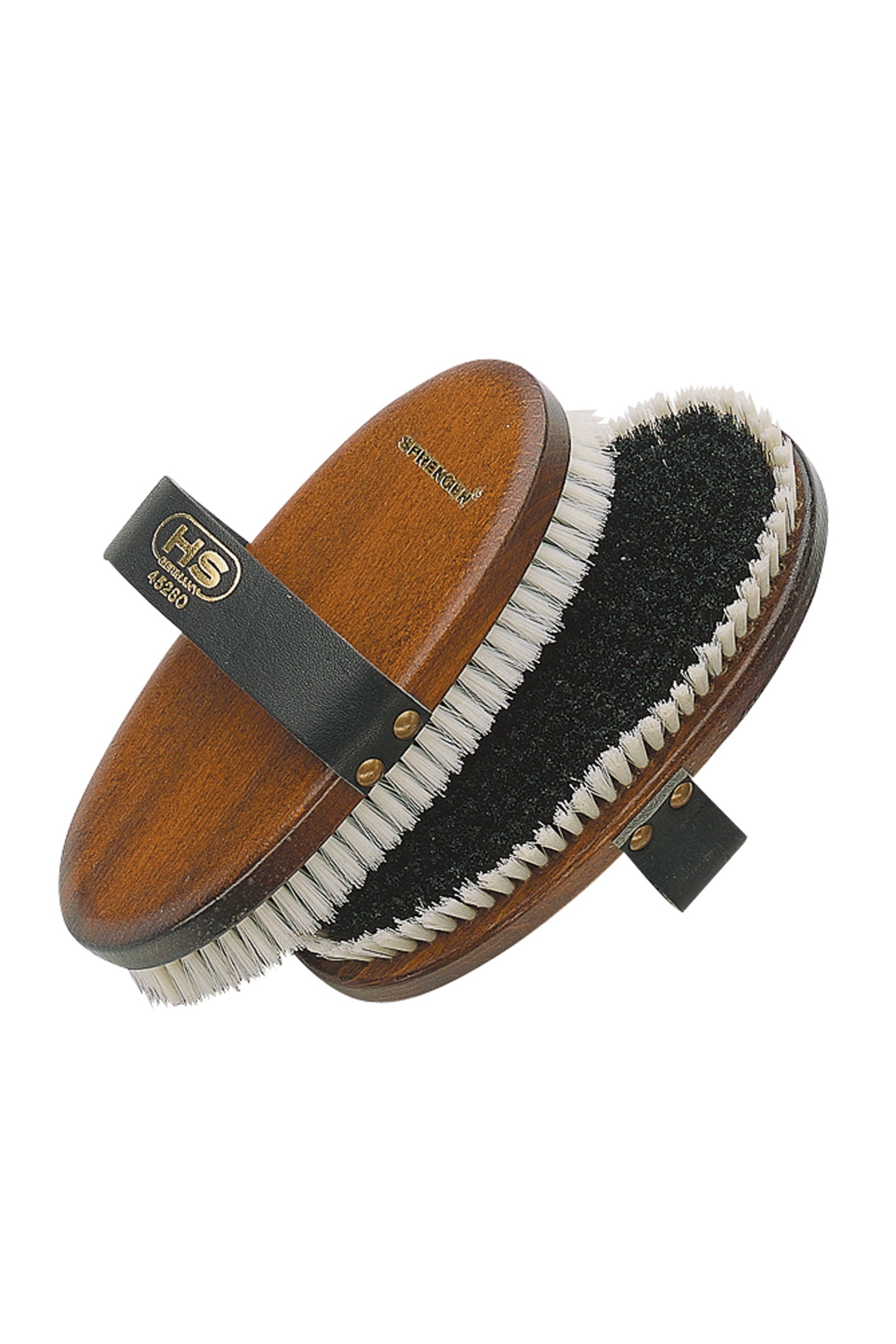 Sprenger ryktborste, svartvit perlonborst Ryktning