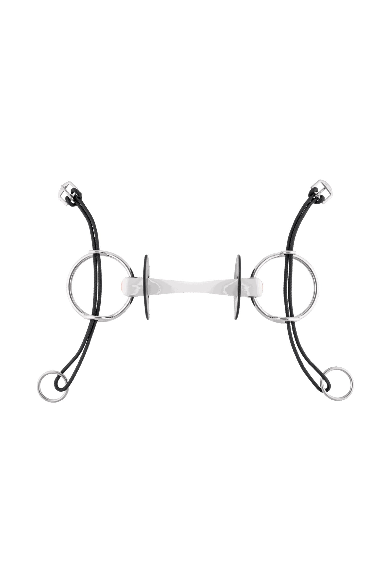 Sprenger Nathe Gag Bit 20mm w/ Flexible Mullen Mouth (70mm ring) Horse Bits