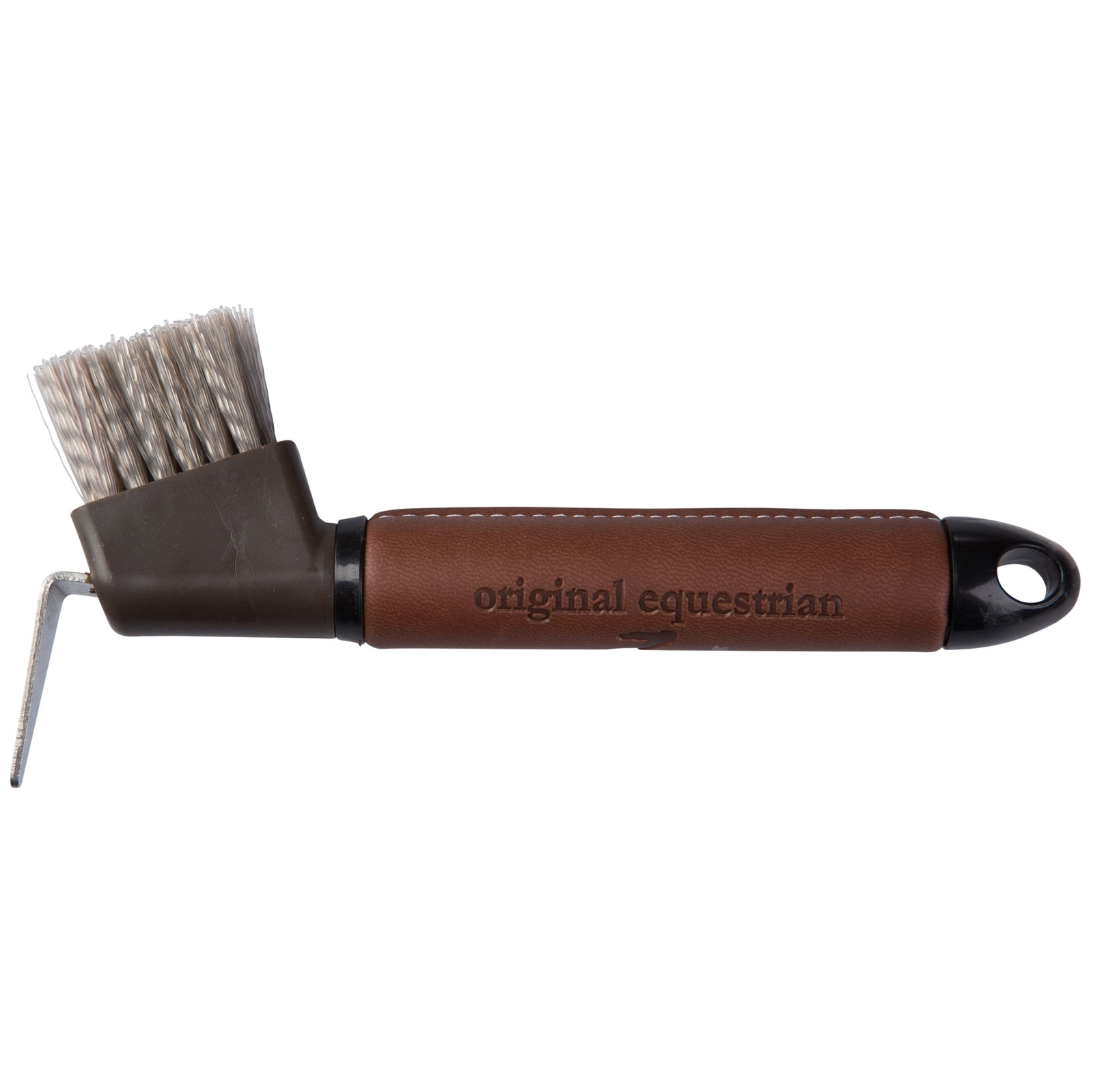 Horze Maddox Leather Handle Hoof Pick Horse Grooming Tools