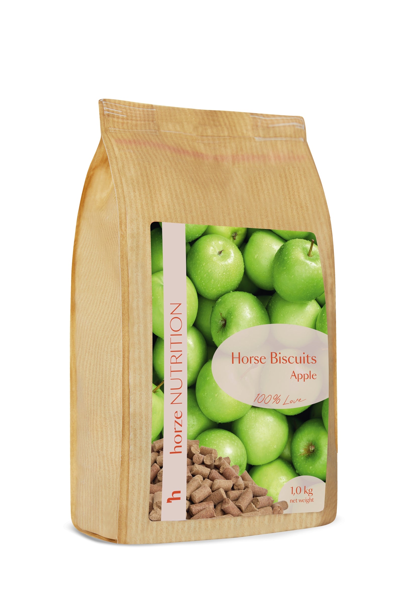 Horze Biscuits Äpple, hästgodis 1 kg Horse Feed & Nutrition