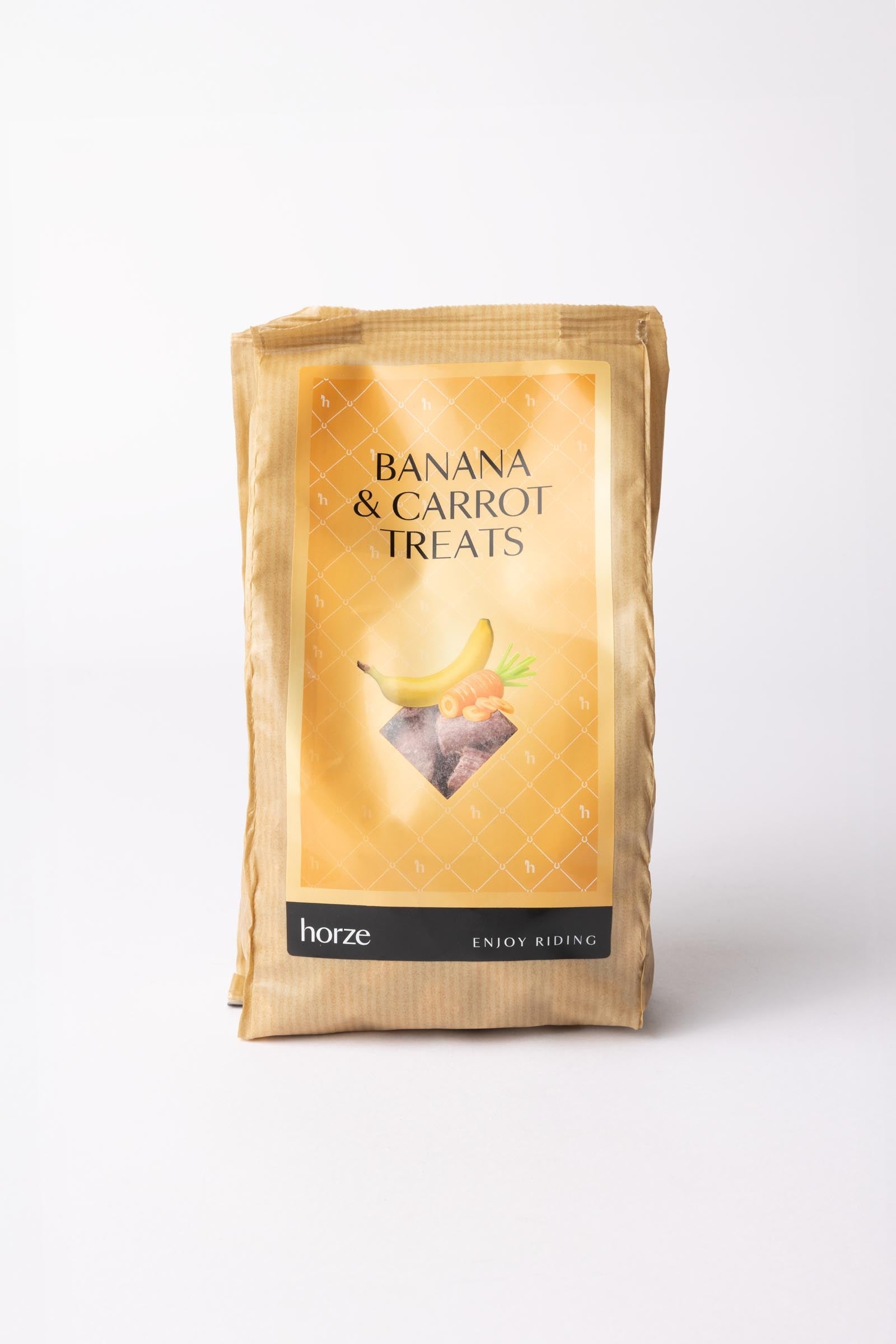 Horze Biscuits Banan & Morot, hästgodis 1 kg Horse Feed & Nutrition