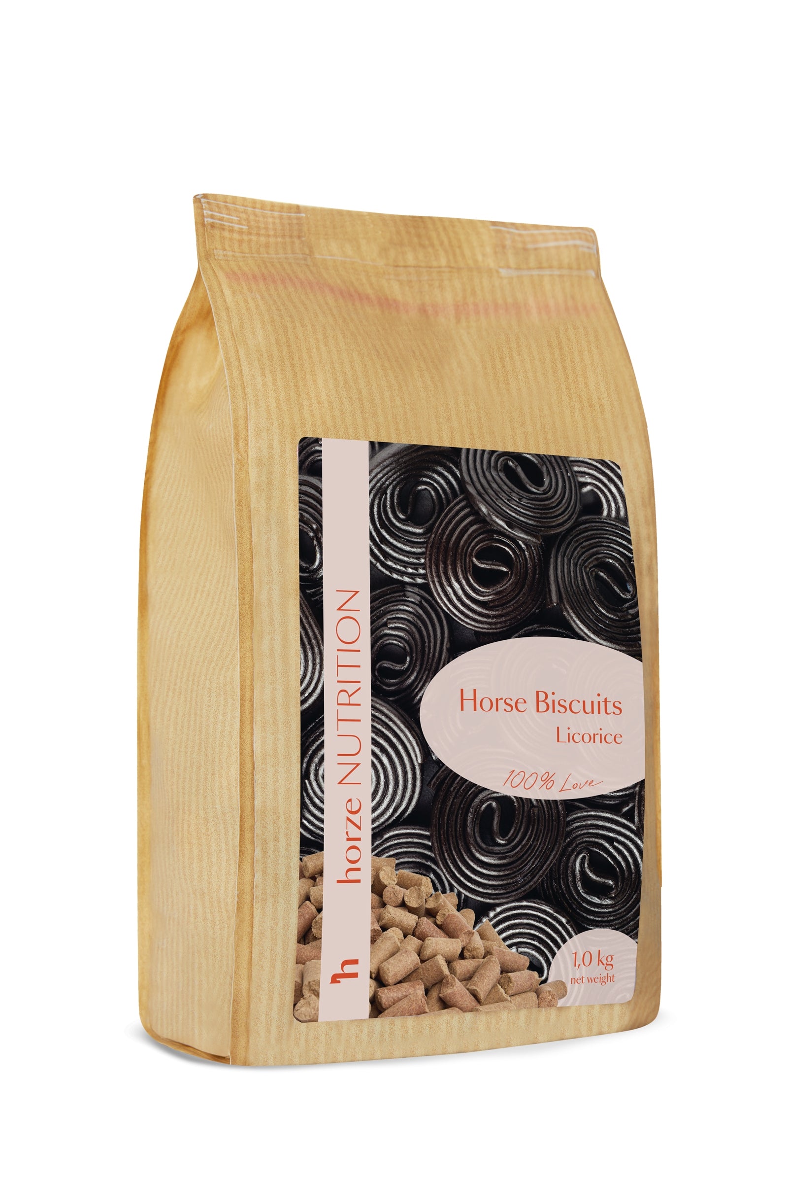 Horze Biscuits Lakrits, hästgodis 1kg Horse Feed & Nutrition
