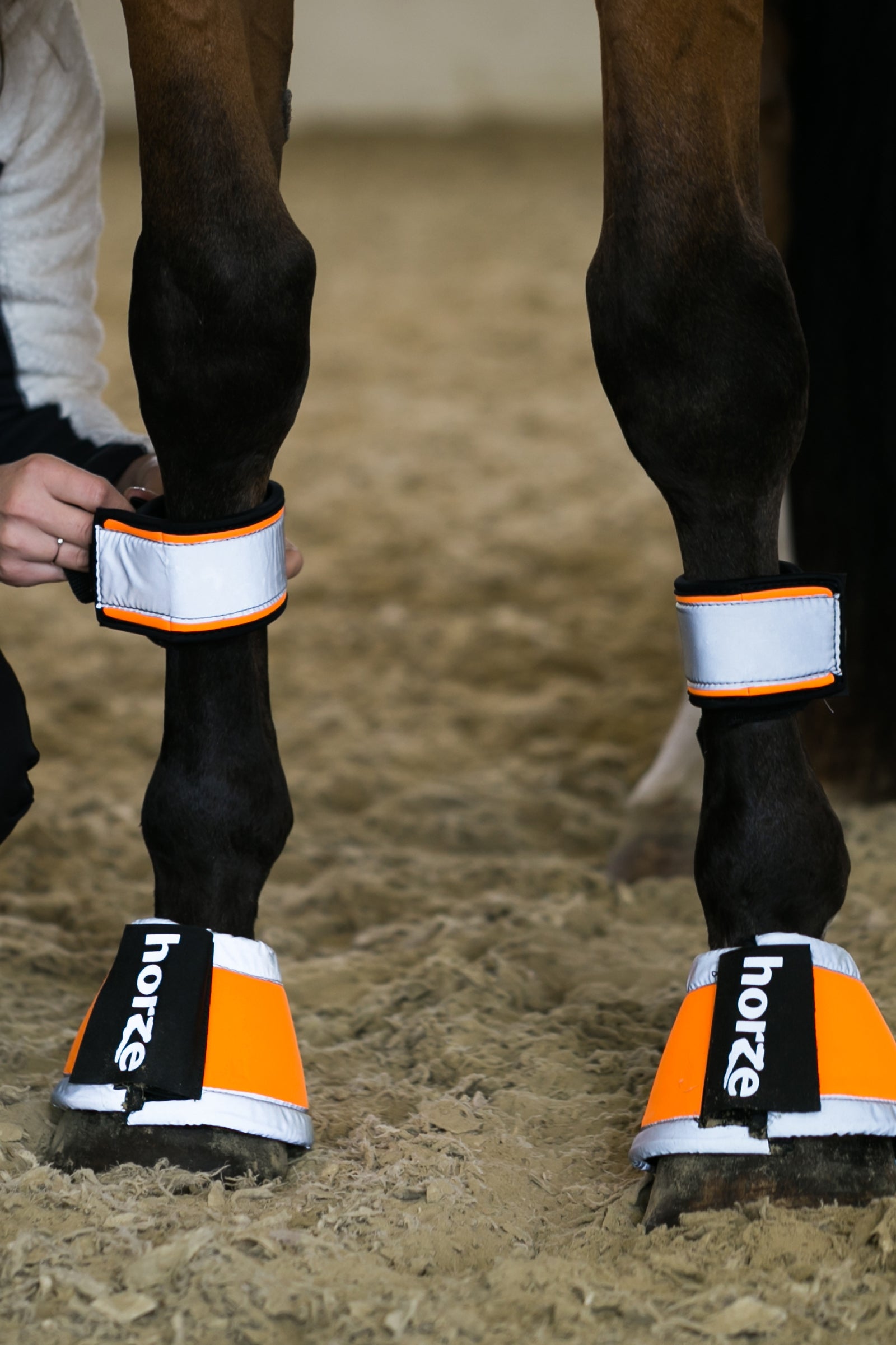 Horze bZeen Reflective Leg Straps Reflective