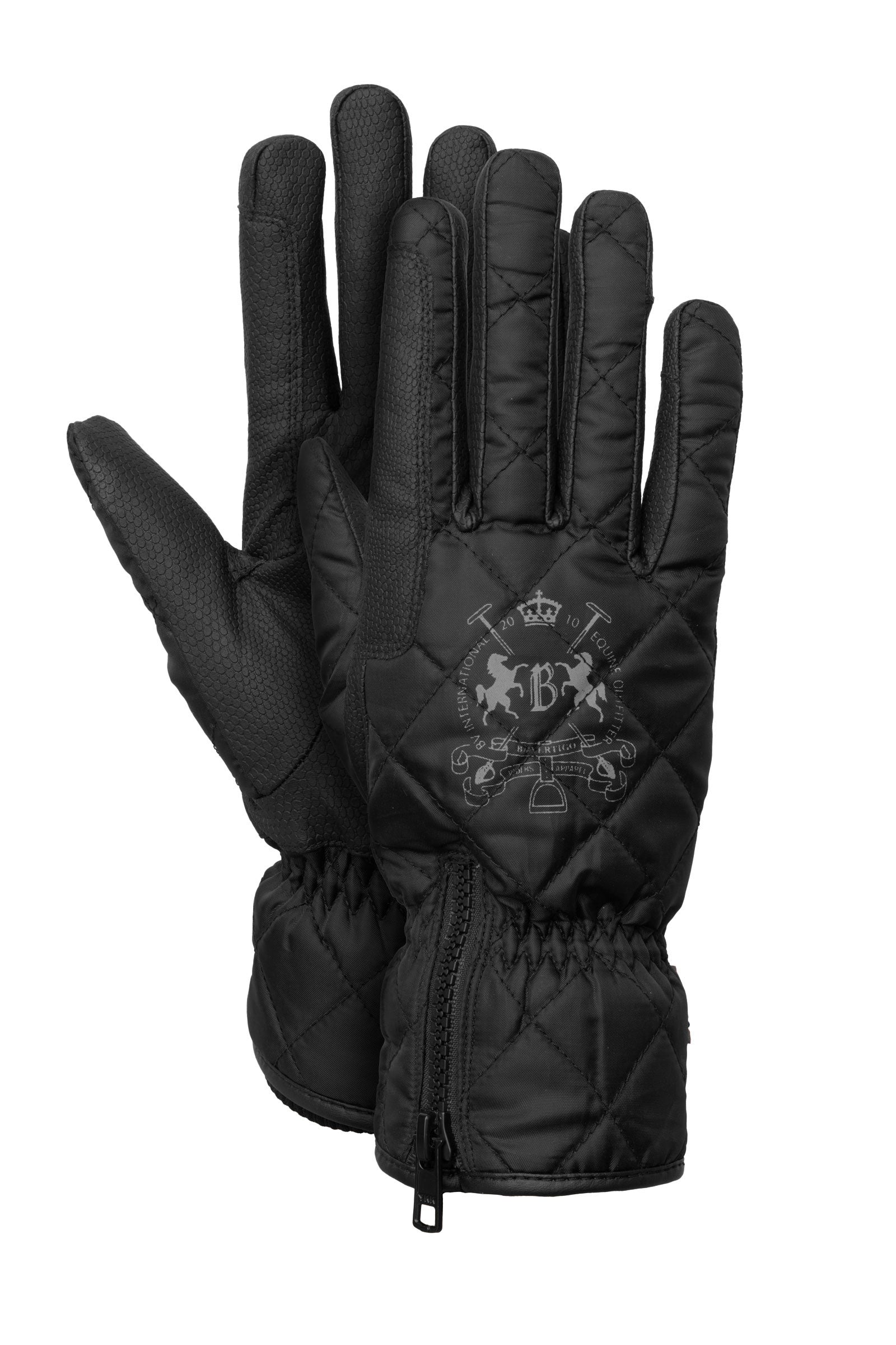 B Vertigo Onyx Vattentäta vadderade ridhandskar Ridhandskar