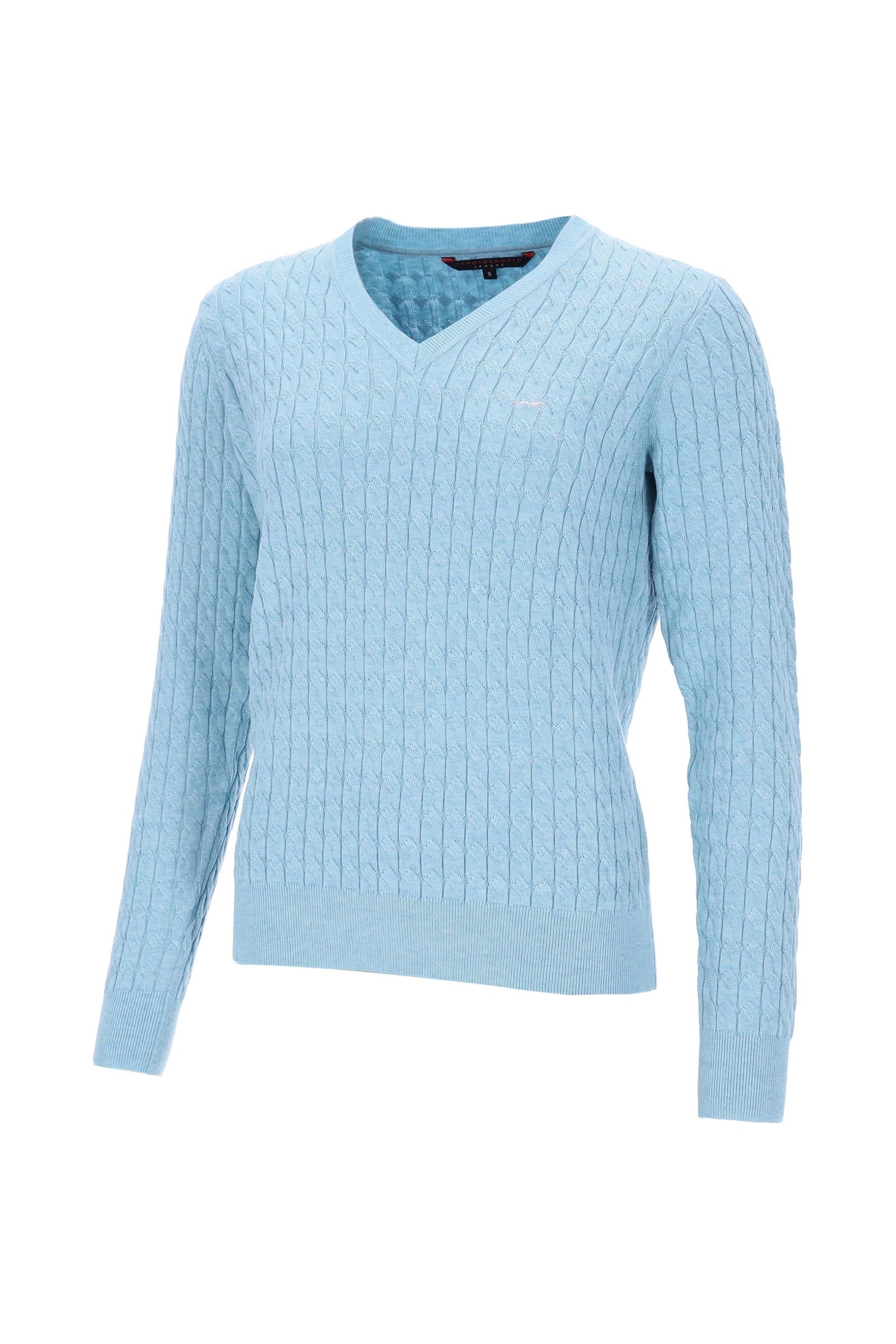 Schockemöhle Sports SPPam Style Women's Jumper with V-Neck Women’s Riding Clothing