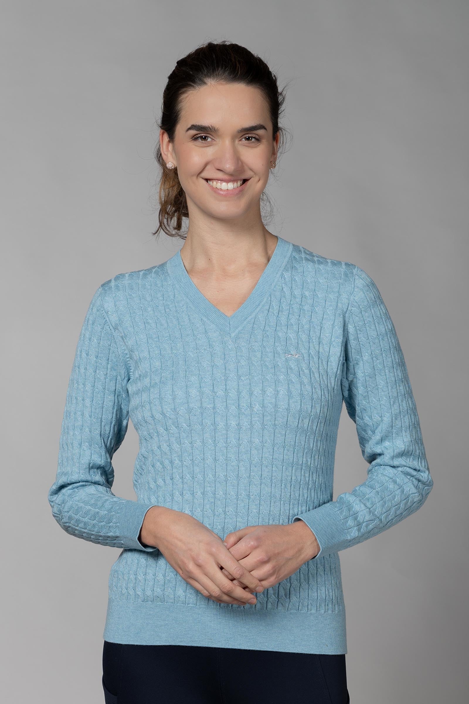 Schockemöhle Sports SPPam Style Women's Jumper with V-Neck Women’s Riding Clothing