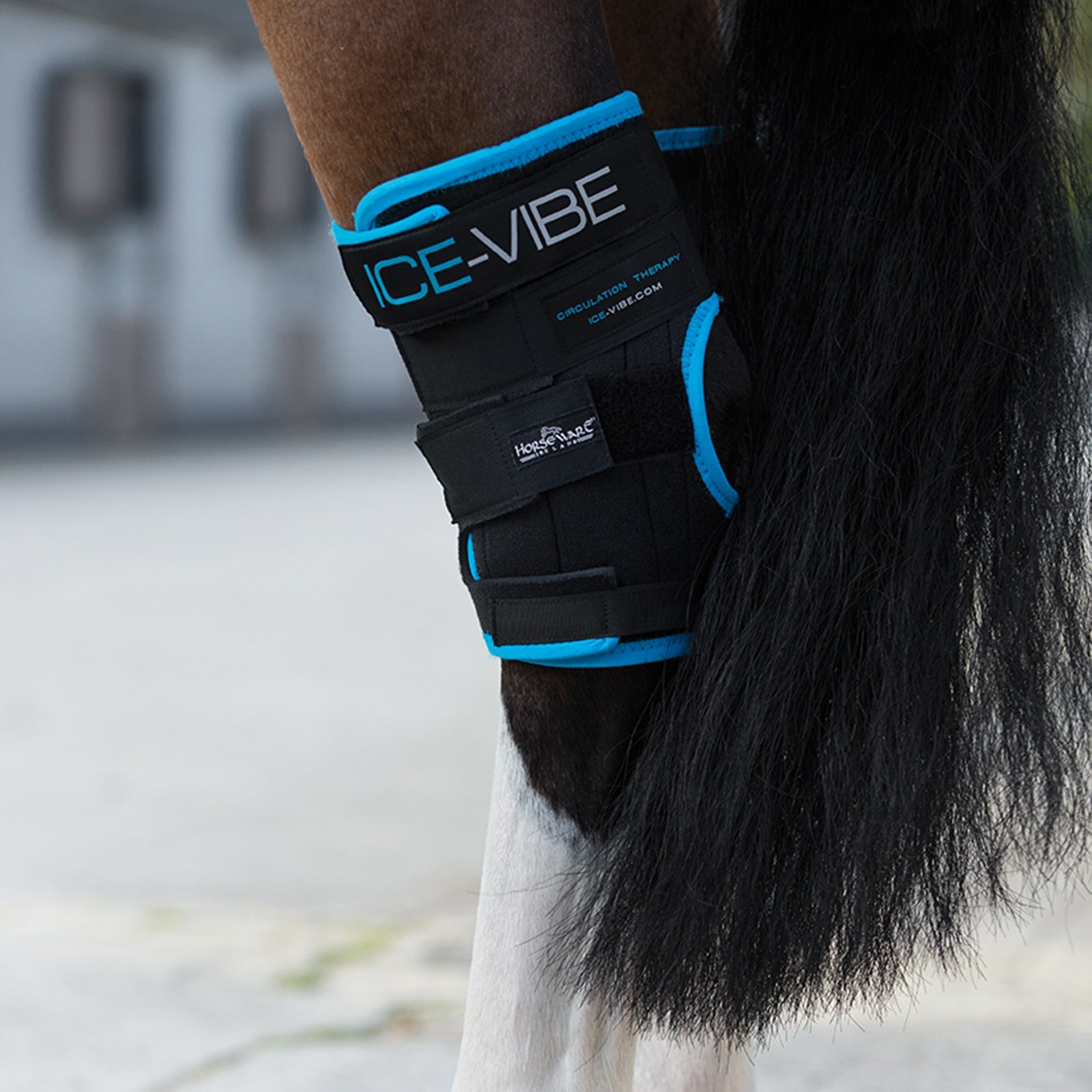 Horseware Ice-Vibe hasbandage Leg Protection & Hoof Protection for Horses