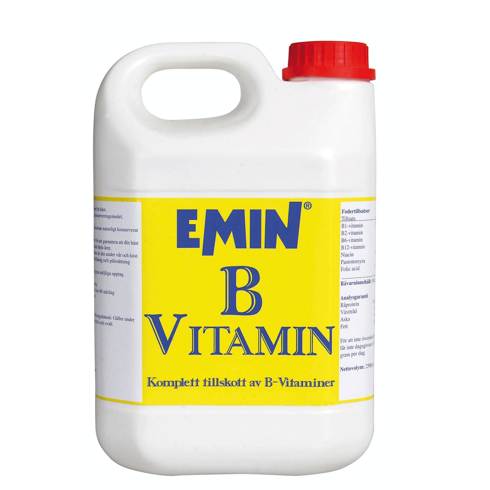Emin B-Vitamin 2500 ml Horse Feed & Nutrition