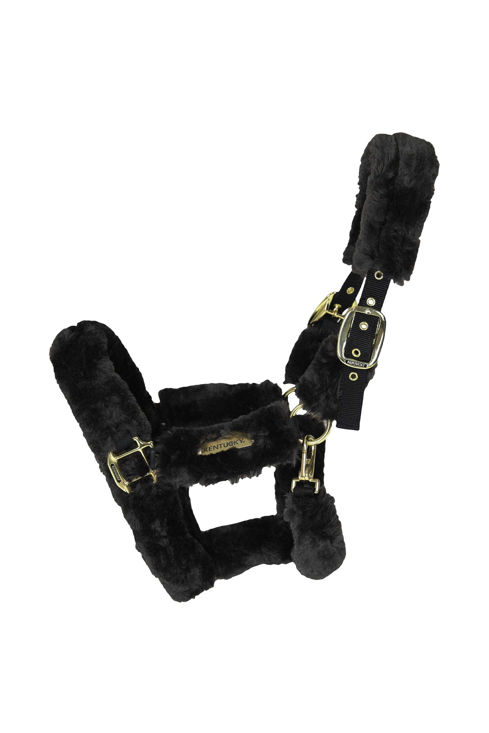Kentucky Horsewear Shipping Halter With Sheepskin Halters & Leads