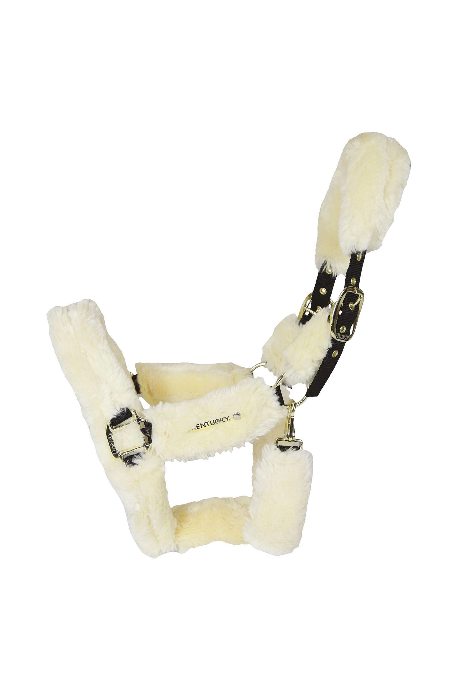 Kentucky Horsewear transportgrimma med fårskinn Grimma & grimskaft